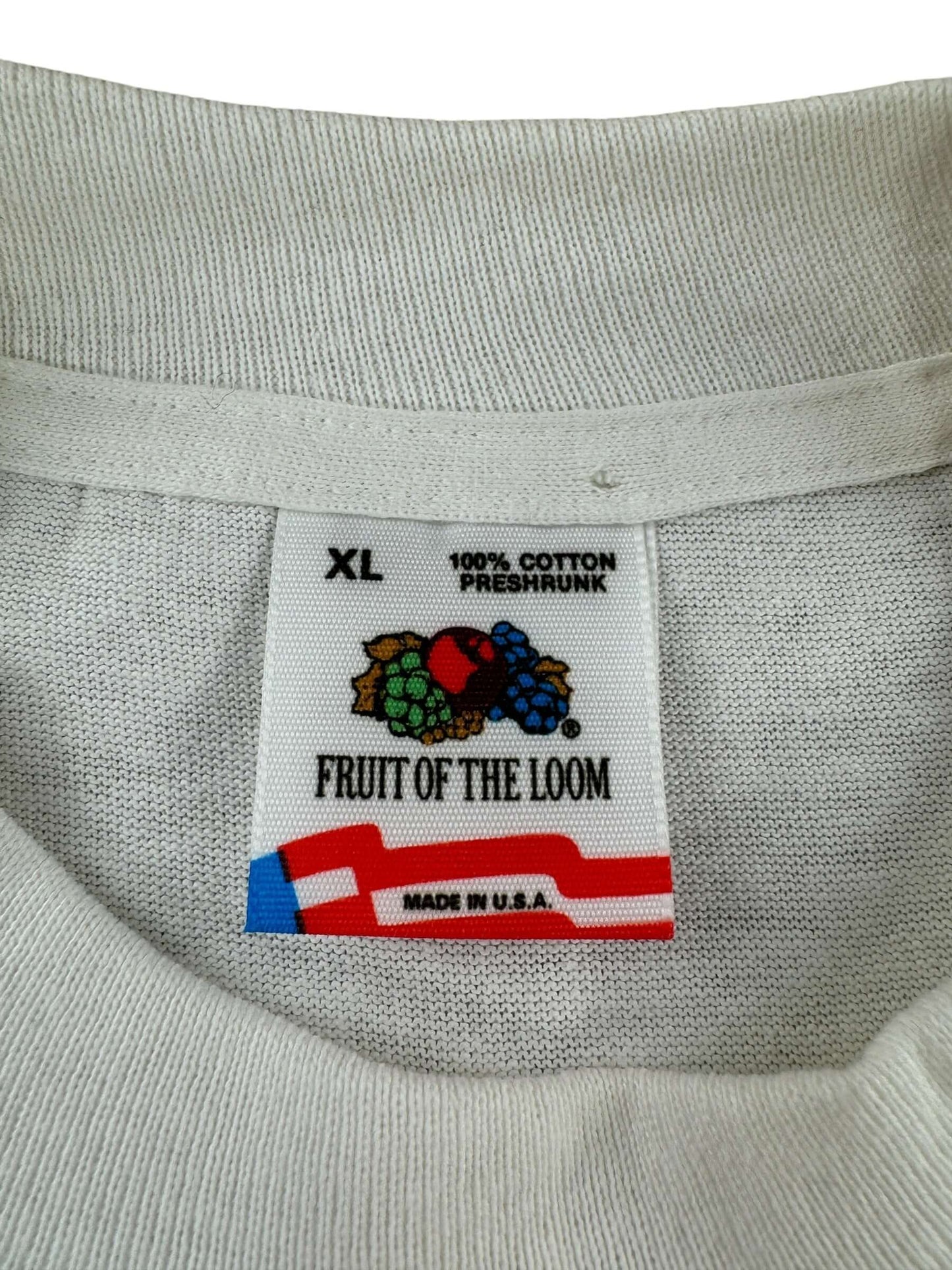 Tag on Vintage 1988 Bite of Seattle Rainier Beer Tee SZ XL