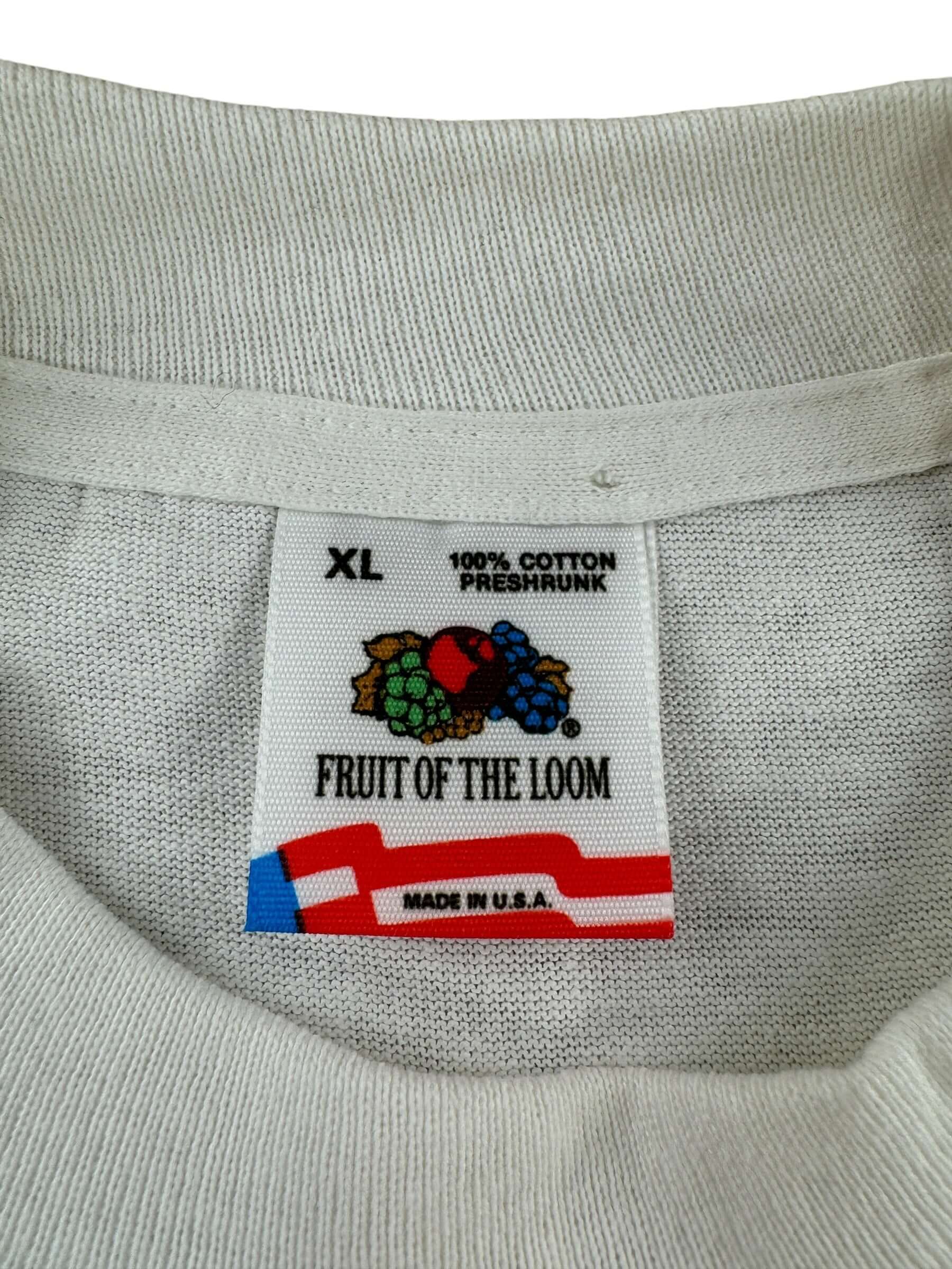 Tag on Vintage 1988 Bite of Seattle Rainier Beer Tee SZ XL