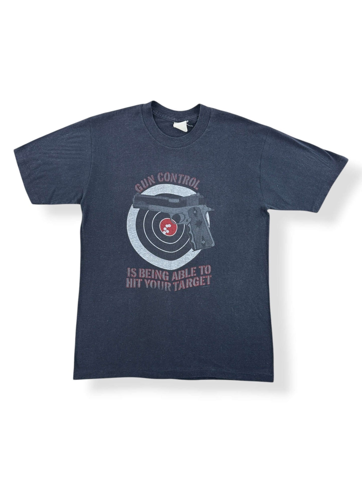Vintage Gun Control Tee SZ M