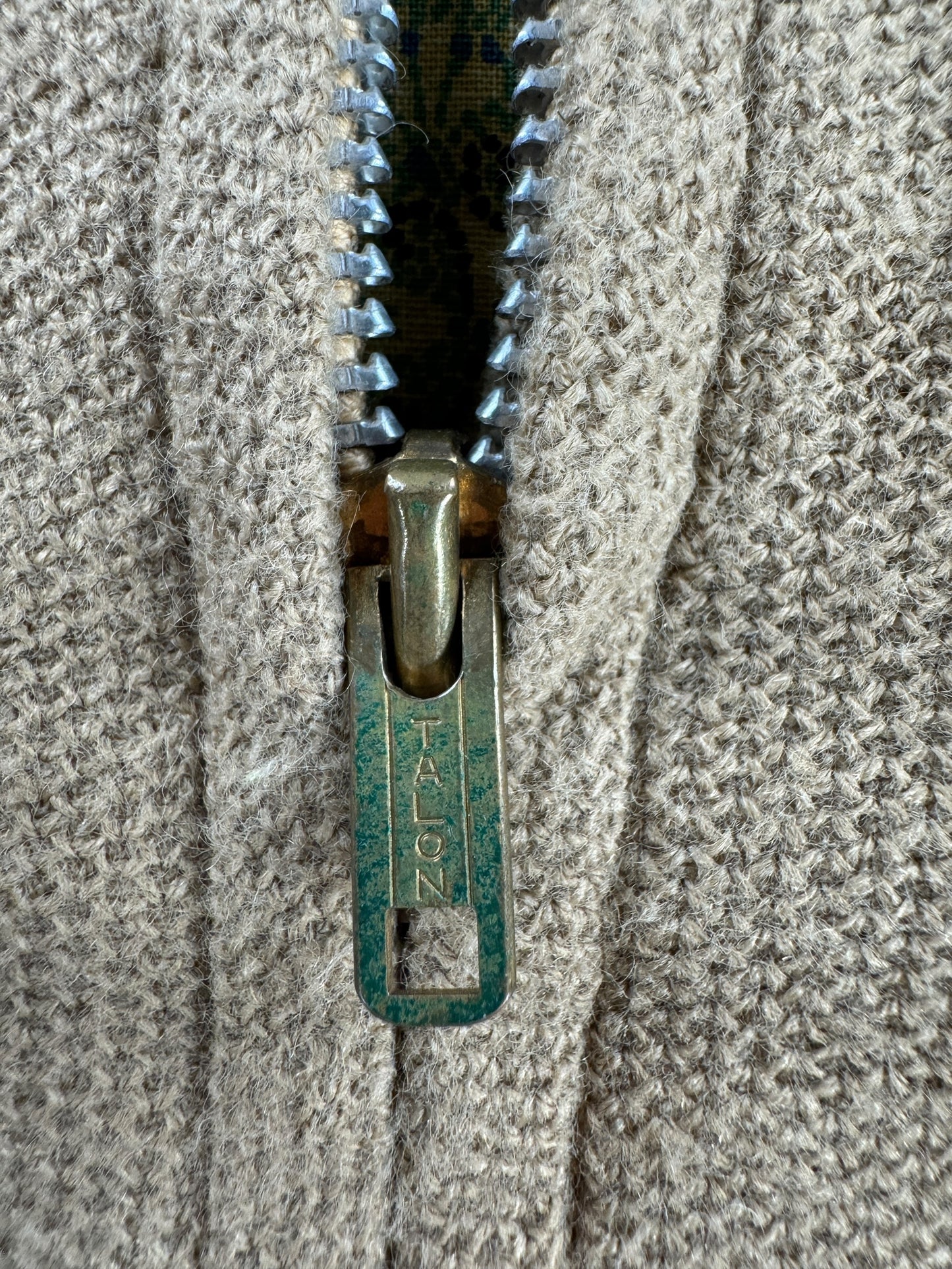 Zipper on Vintage Weather-Eye by Martin of California Jacket SZ 44