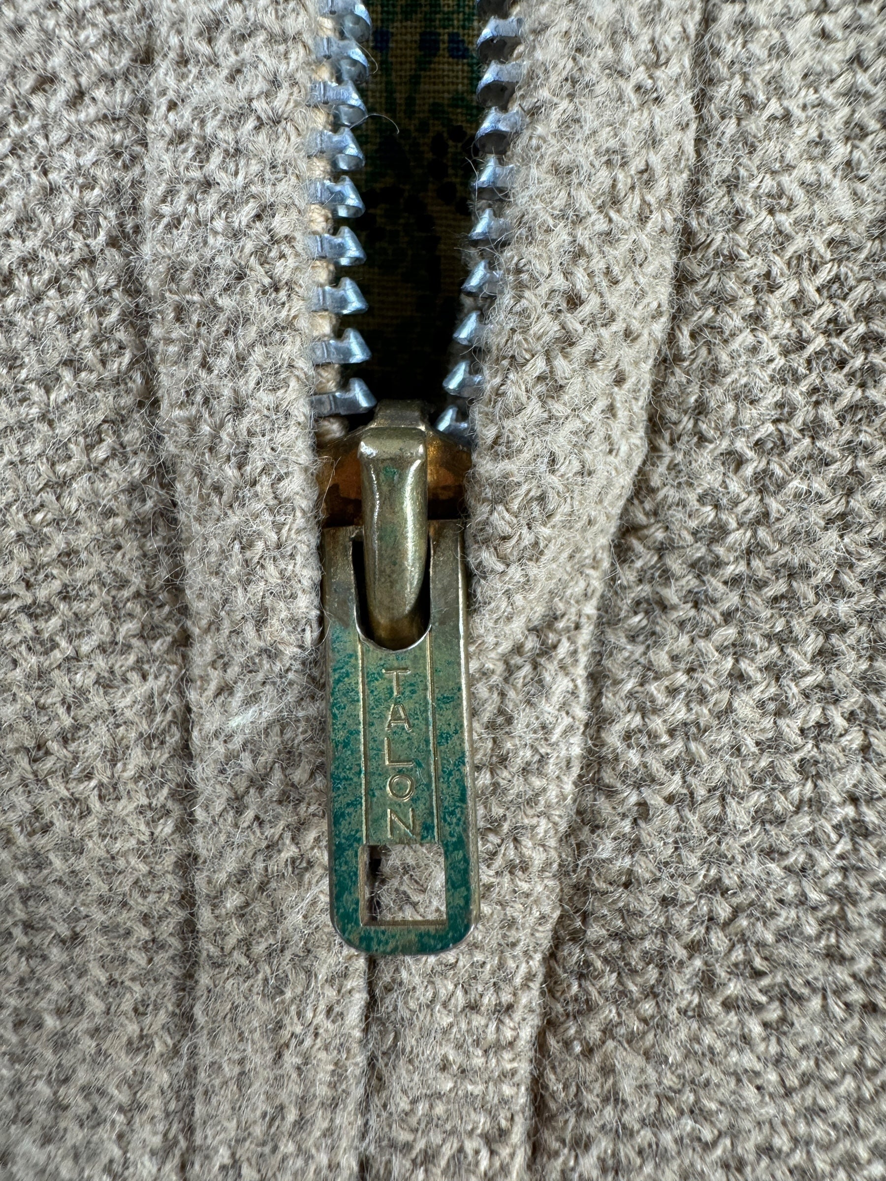 Zipper on Vintage Weather-Eye by Martin of California Jacket SZ 44