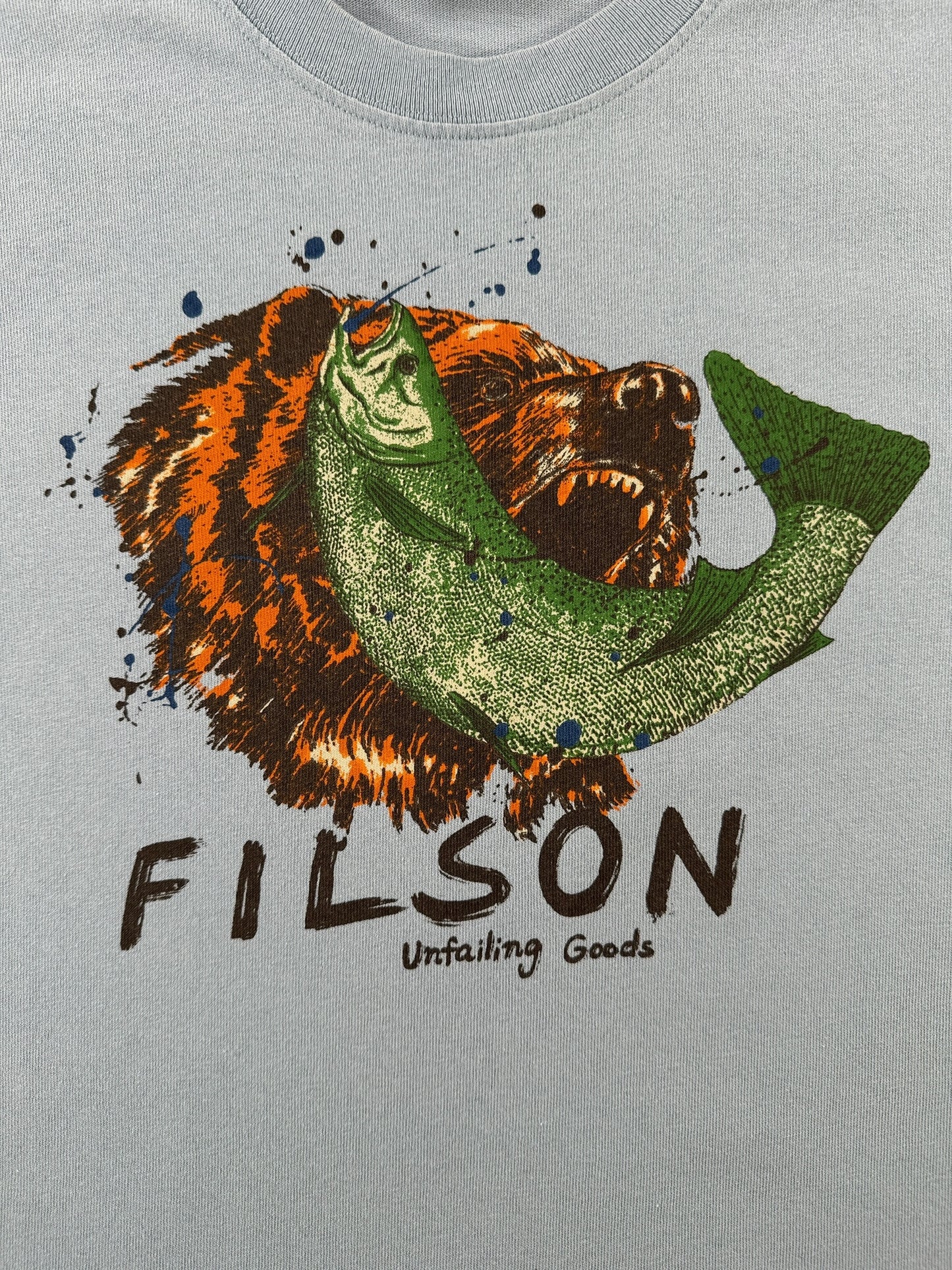 Graphic of Dust Filson Frontier Graphic Tee SZ M