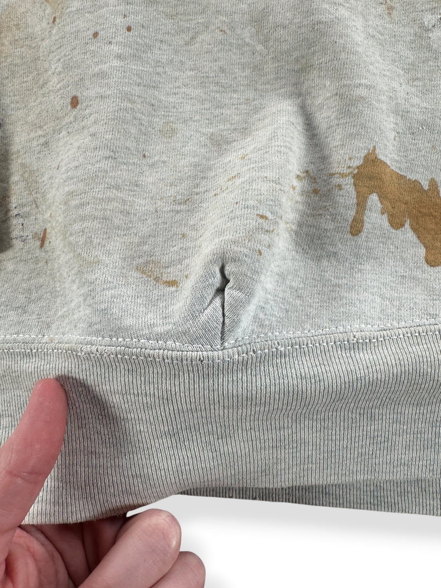Repair on Vintage Reverse Weave Painter Chopper SZ L