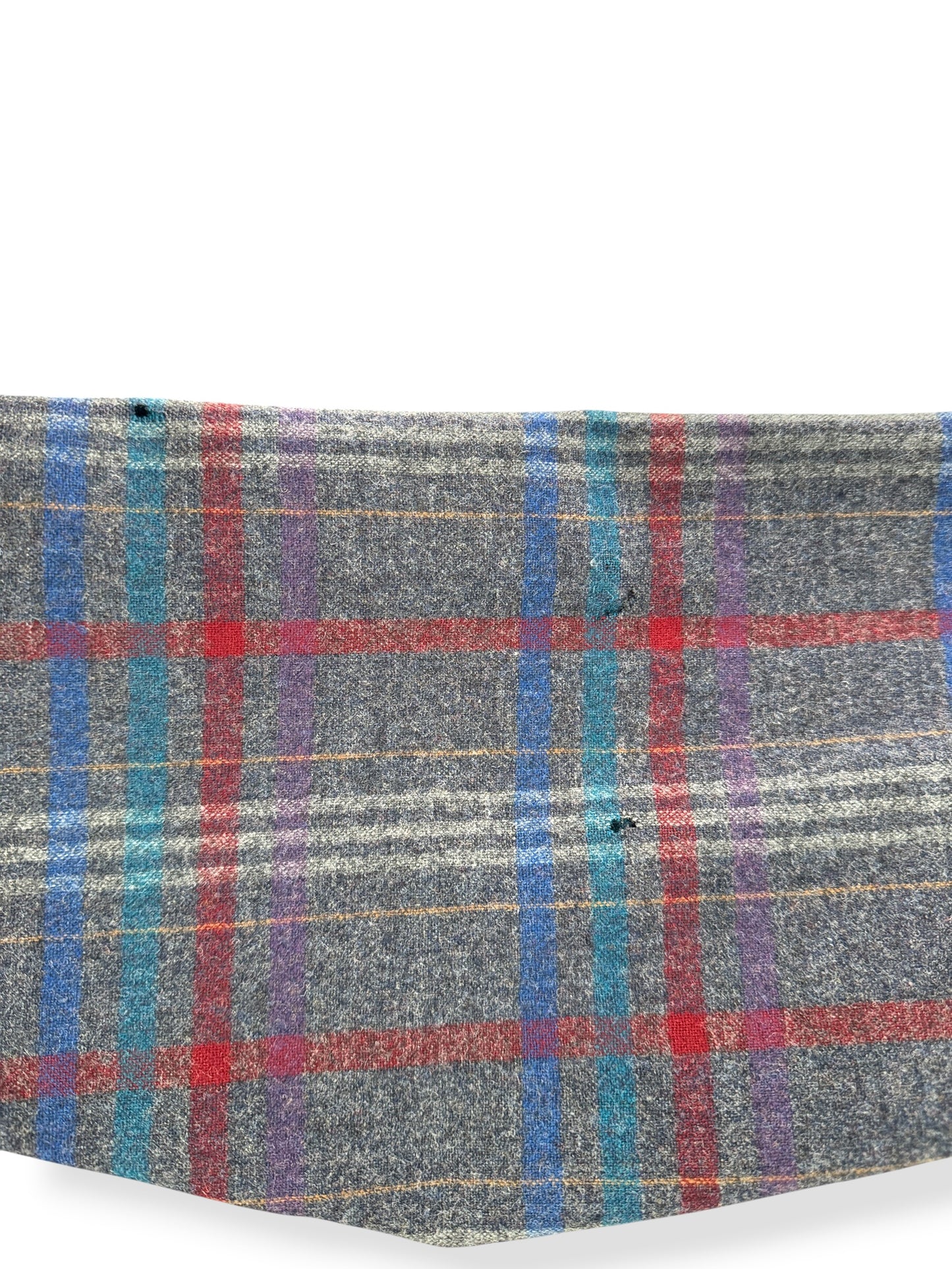 Hole on Vintage Pendleton Grey & Purple Board Shirt SZ XXXL
