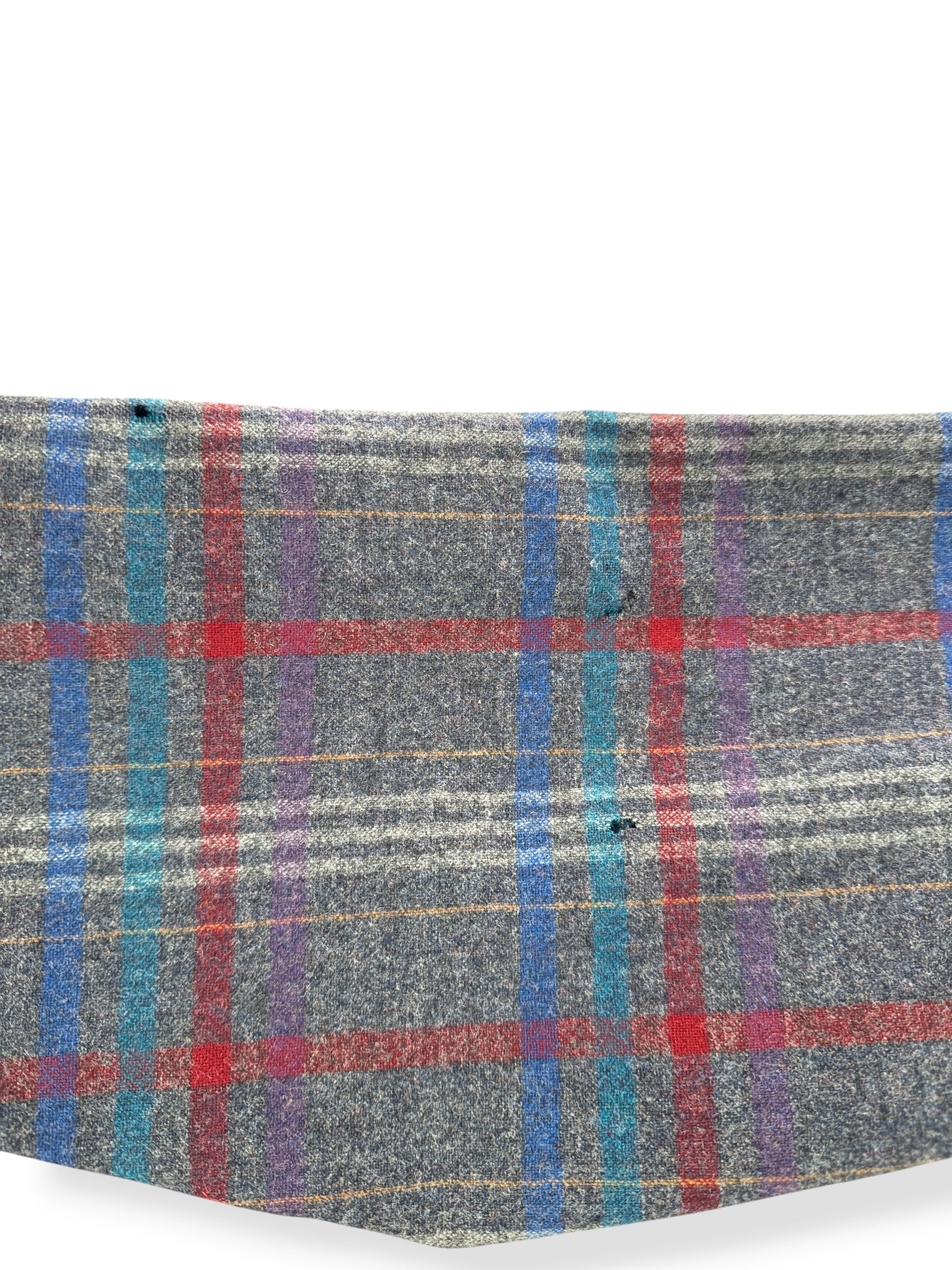 Hole on Vintage Pendleton Grey & Purple Board Shirt SZ XXXL
