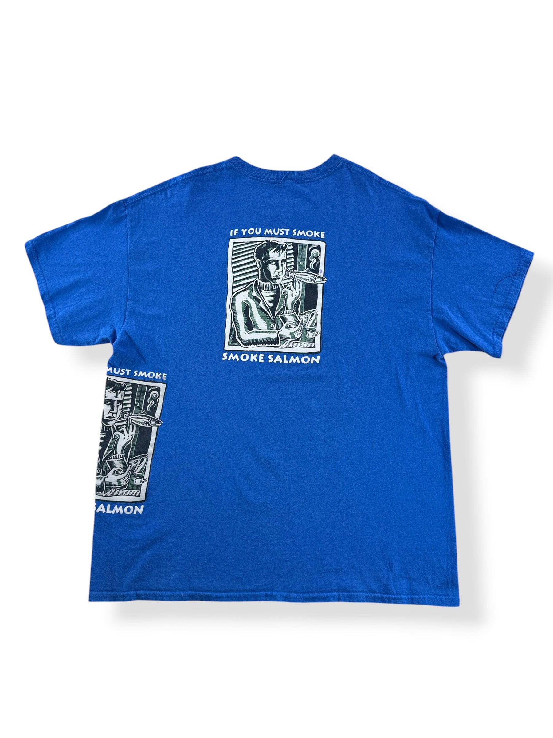 Back of Ray Troll Test Print Tee SZ XL