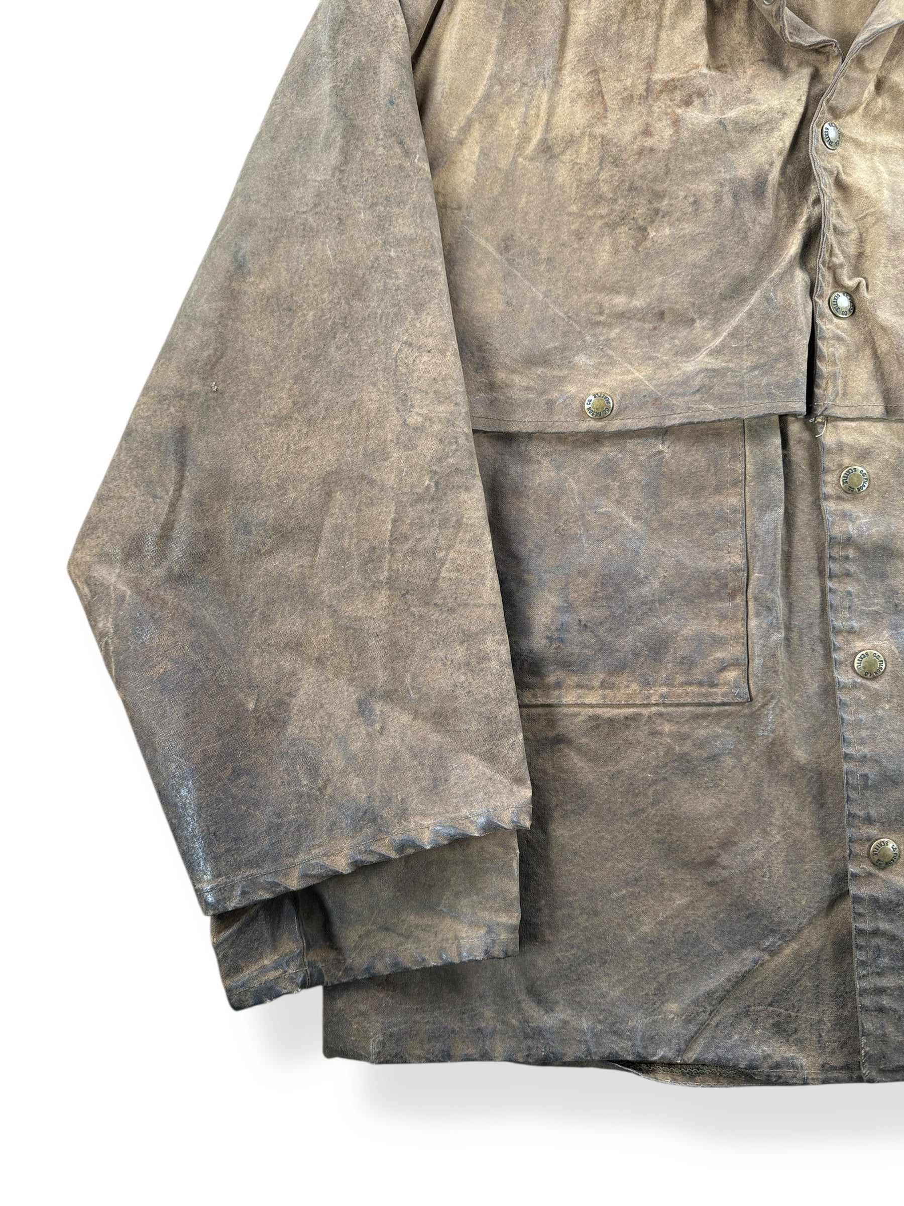 Sleeve on Vintage Filson Double Logger Jacket SZ 40