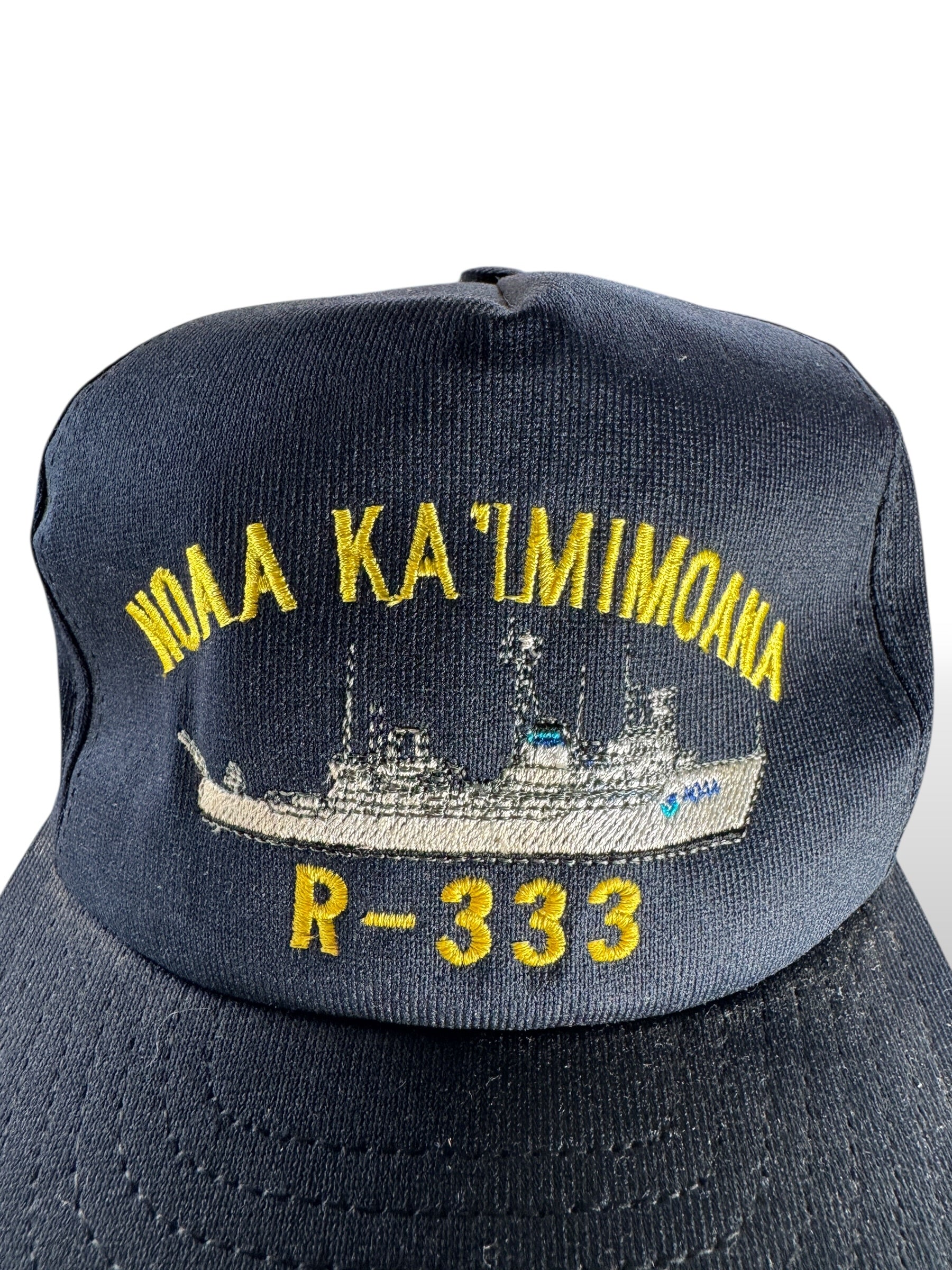 Design on Vintage NOAA Ka'imimoana Hat SZ OSFA