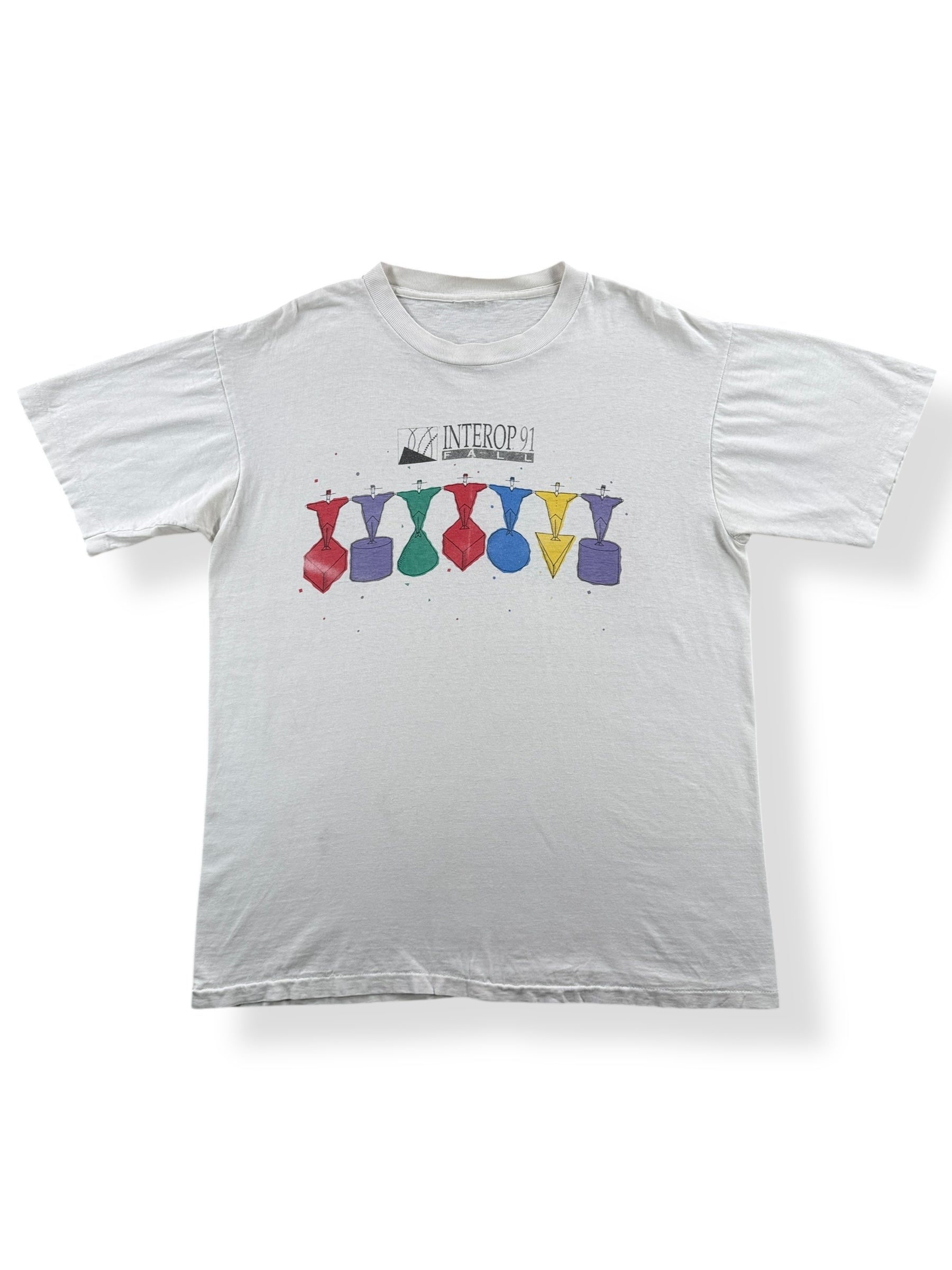 Front of Vintage Interop Graphic Tee SZ L