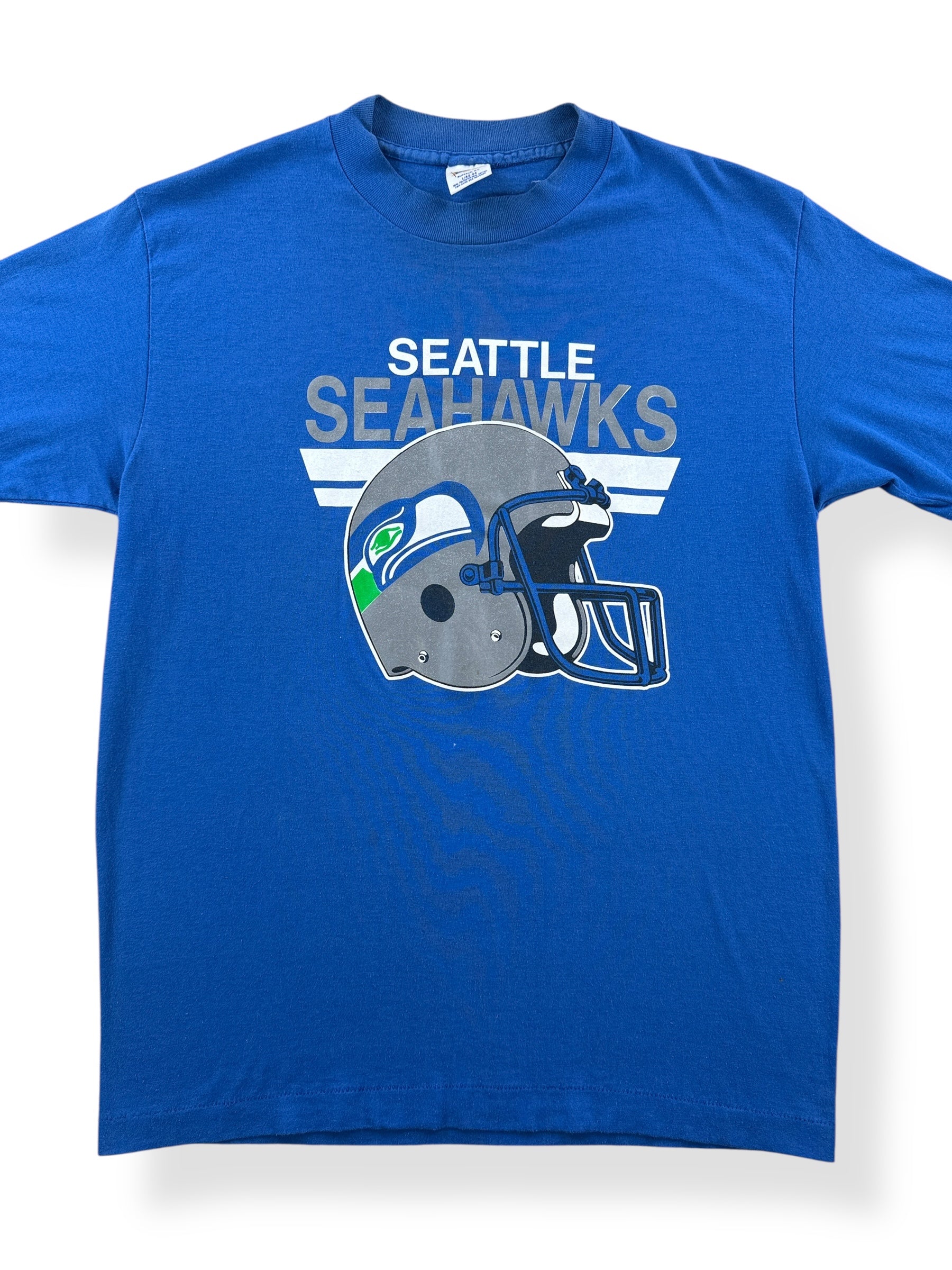Front Close Up of Vintage Seahawks Tee SZ M