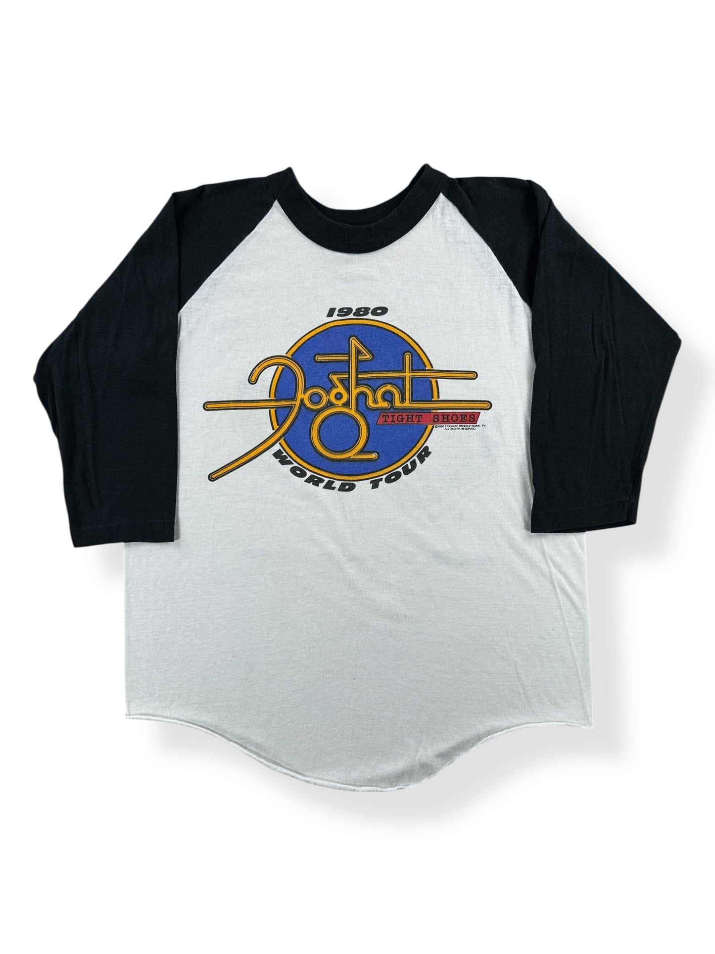 Front of Vintage '80 Fog Hat Raglan Tee SZ M