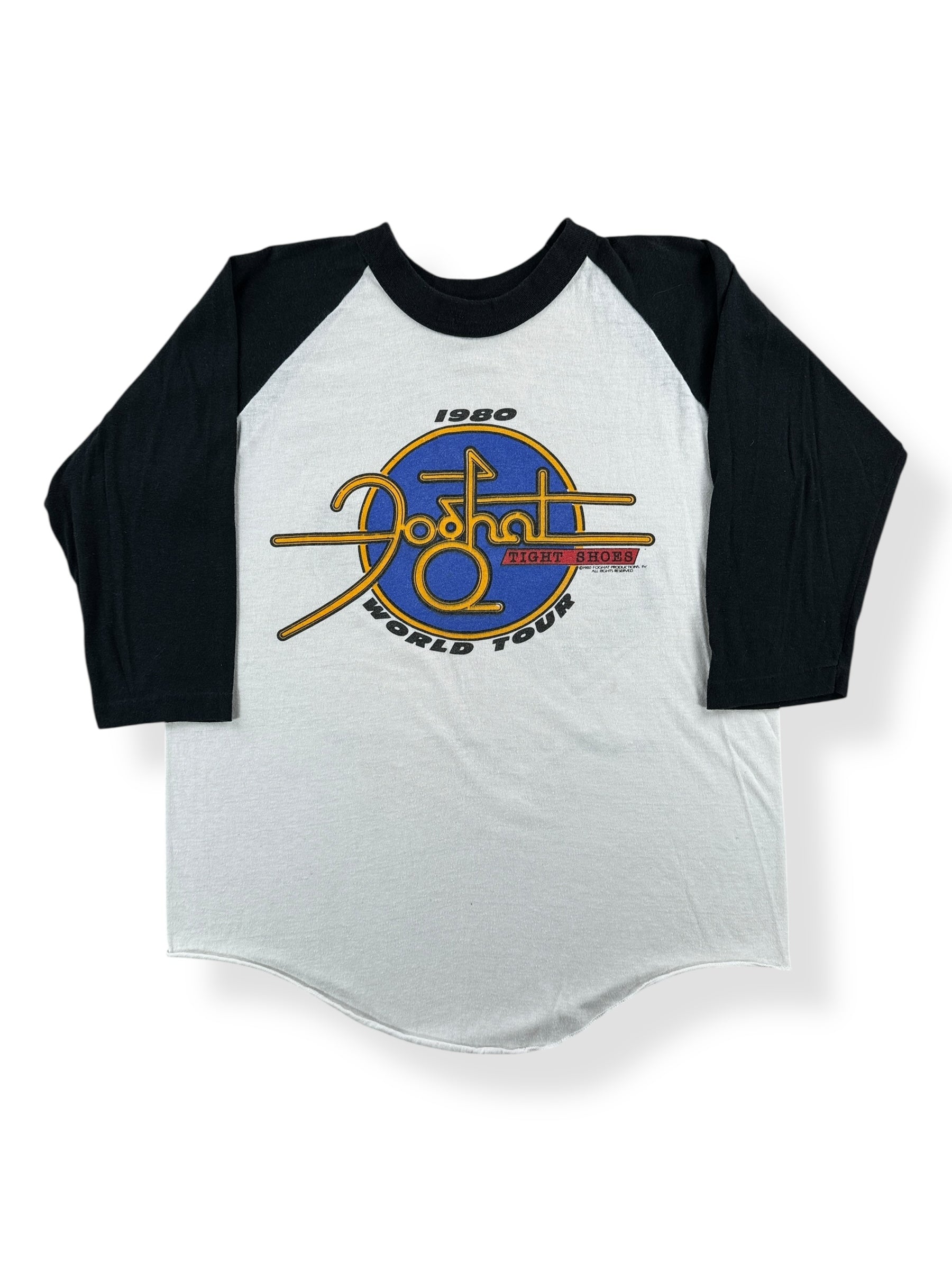 Front of Vintage '80 Fog Hat Raglan Tee SZ M