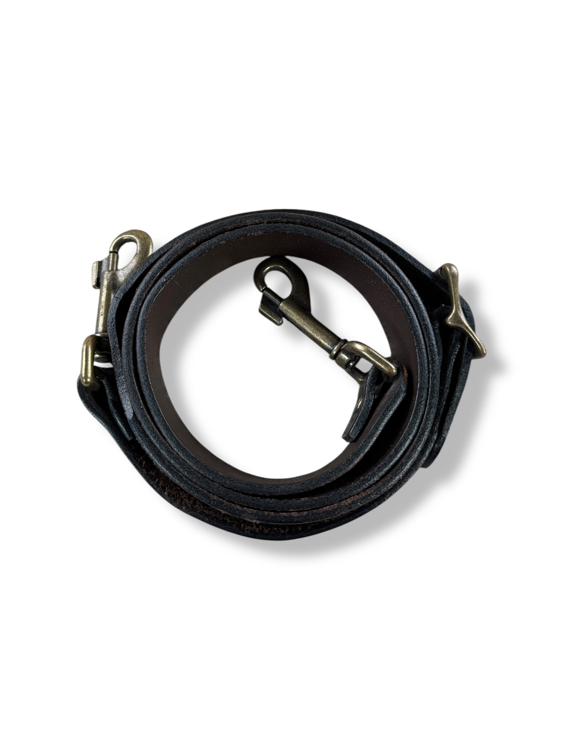 Front of Filson Bridle Leather Strap