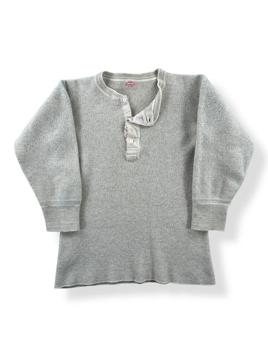 Front of Vintage JC Penney Wool Henley SZ S