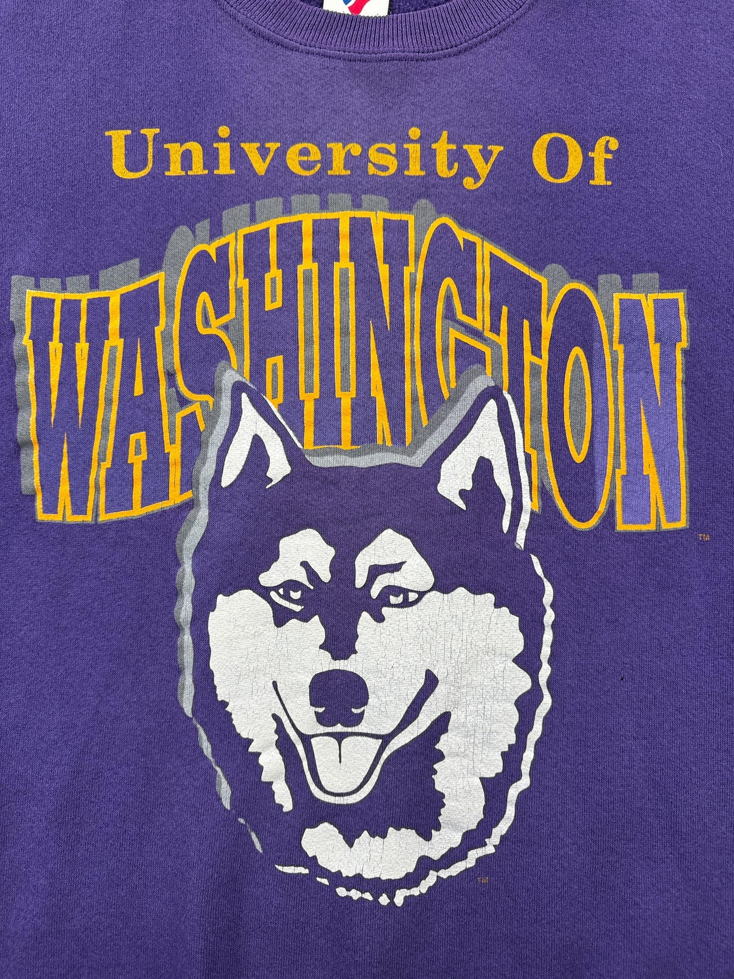 Graphic of Vintage Huskies Sweatshirt SZ XL