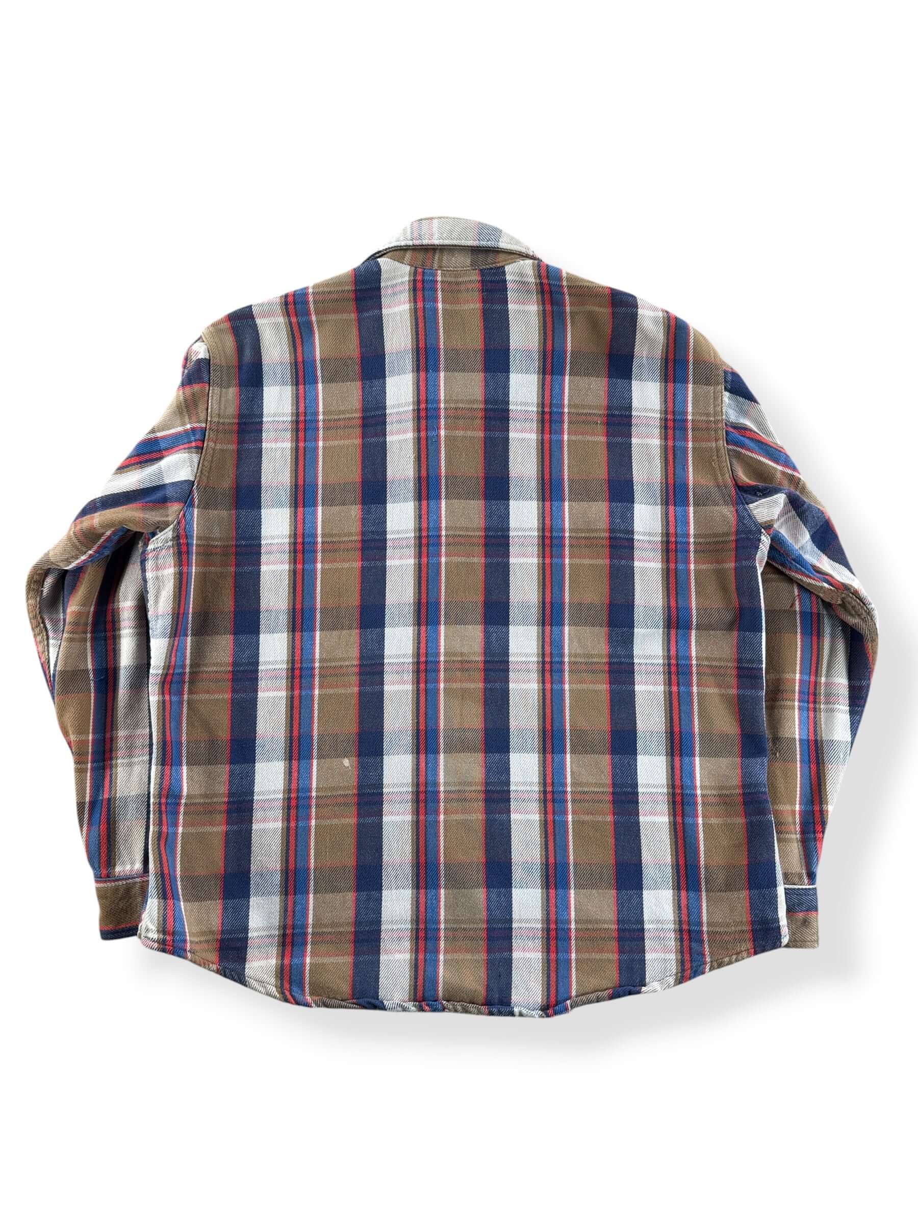 Back of Vintage Big Mac Cotton Flannel SZ XL