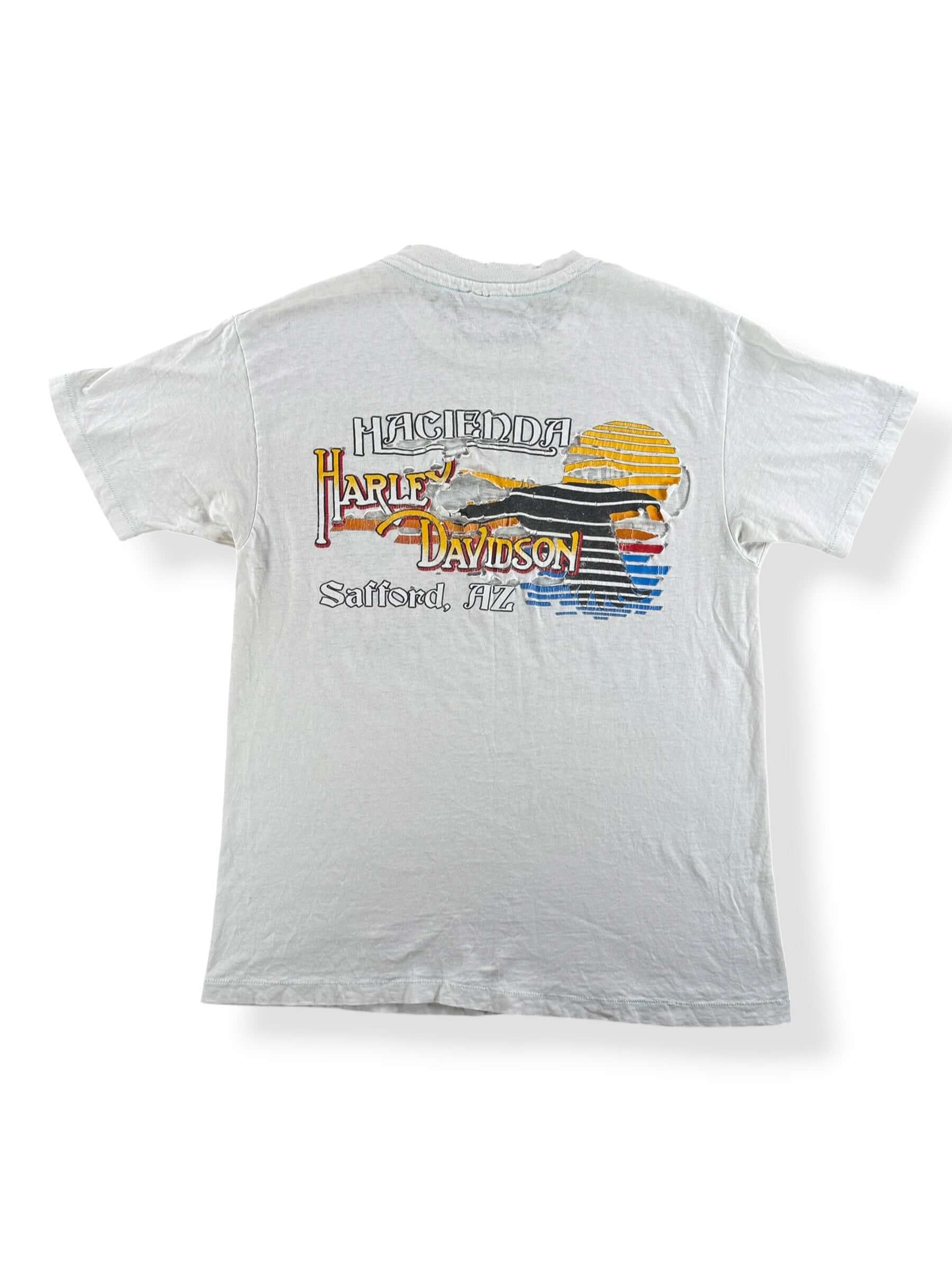Back of Vintage ITT Harley Davidson Shredder Tee SZ L (Fits M)