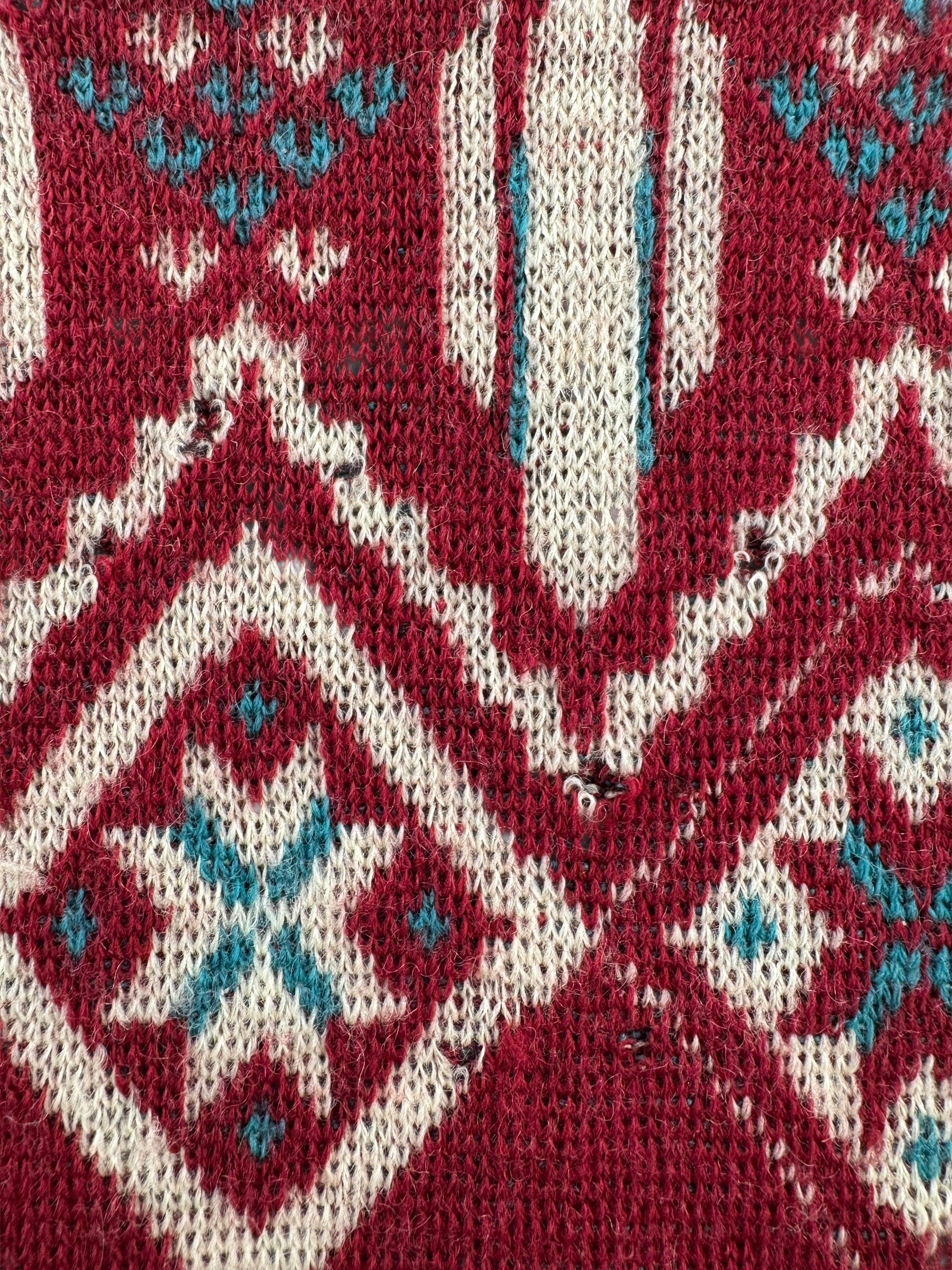 Holes on Vintage 40s Jantzen Sweater SZ 36 (Fits XS) AS IS