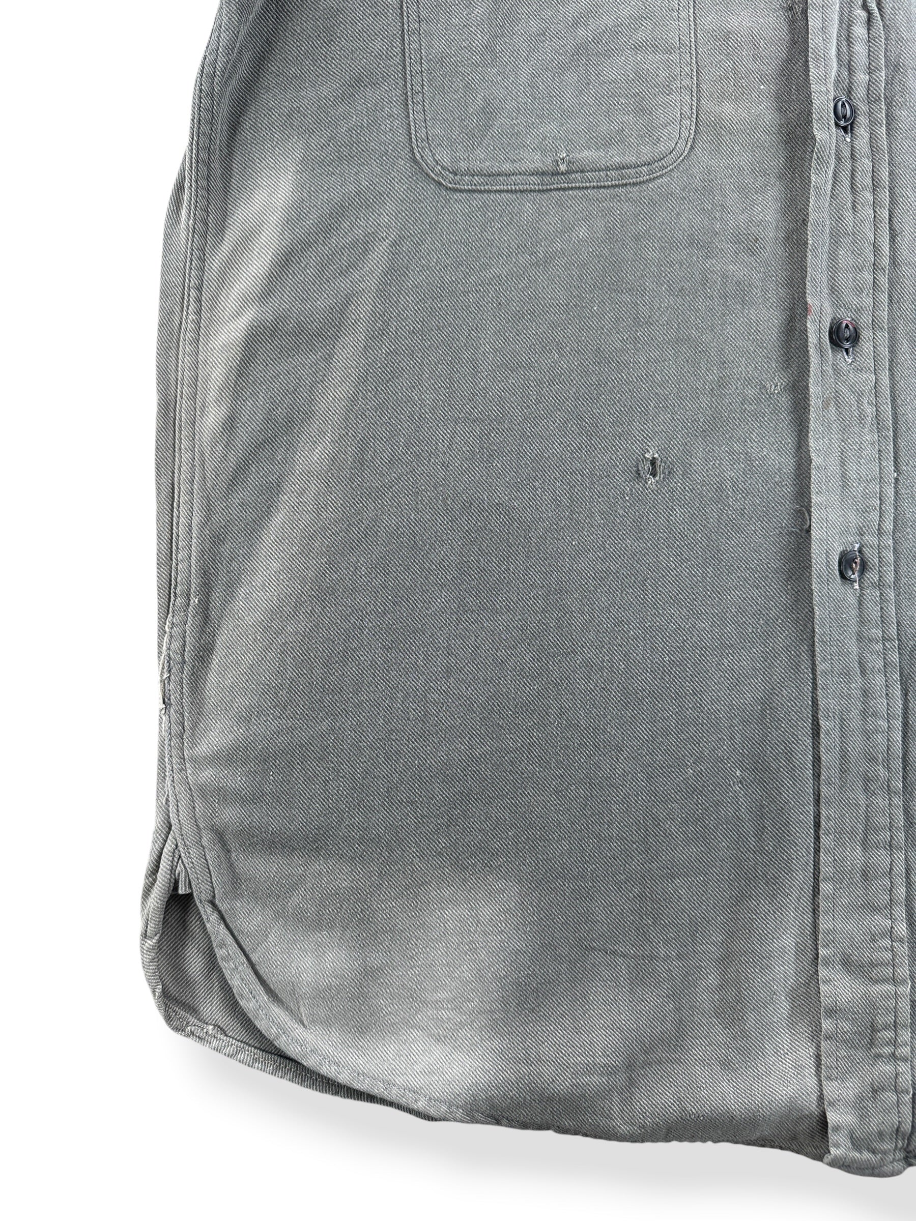 Fading on Vintage Big Mac Short Sleeve Work Shirt SZ M