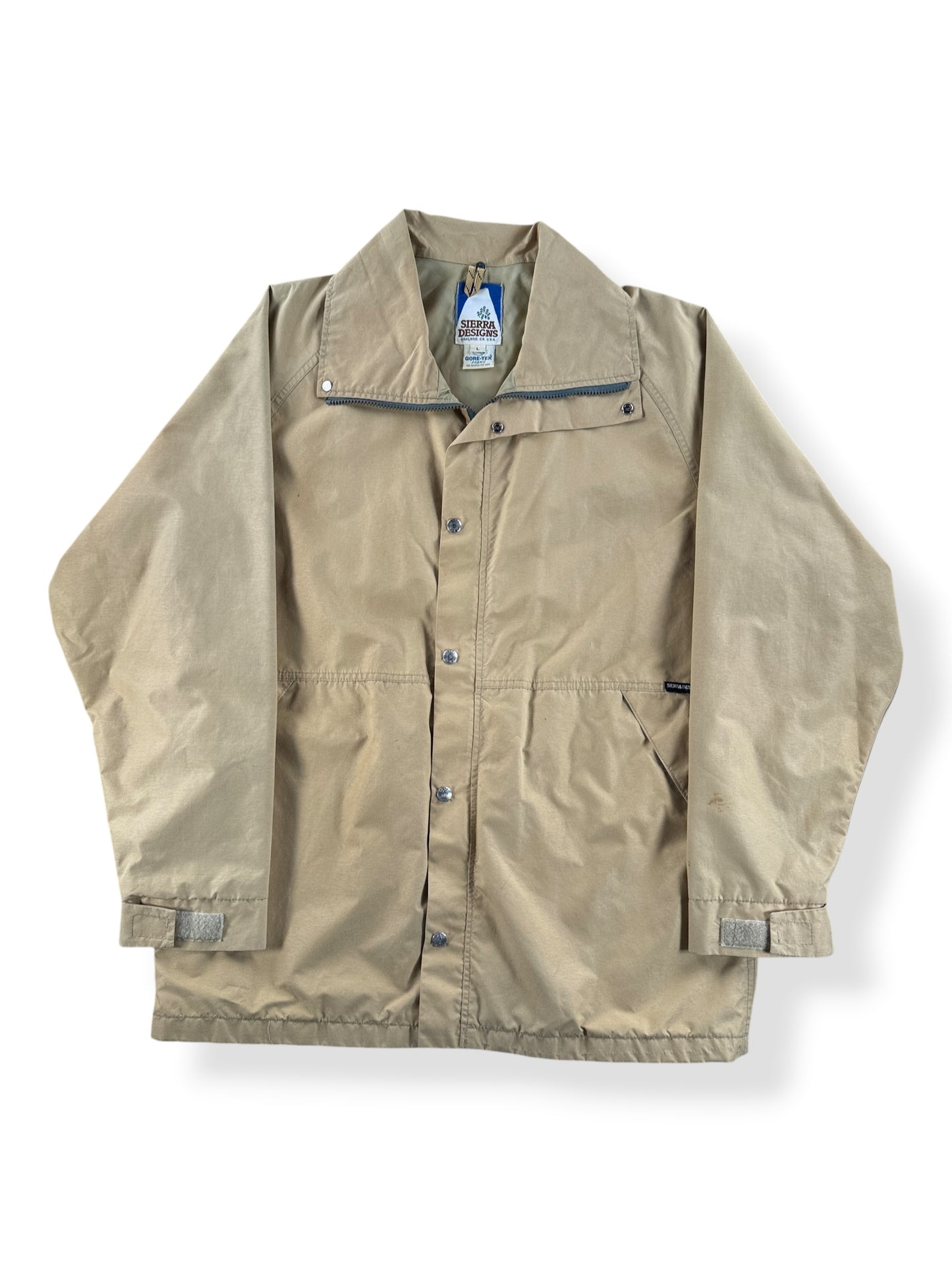 Front of Vintage Sierra Designs Gore Tex Parka SZ L