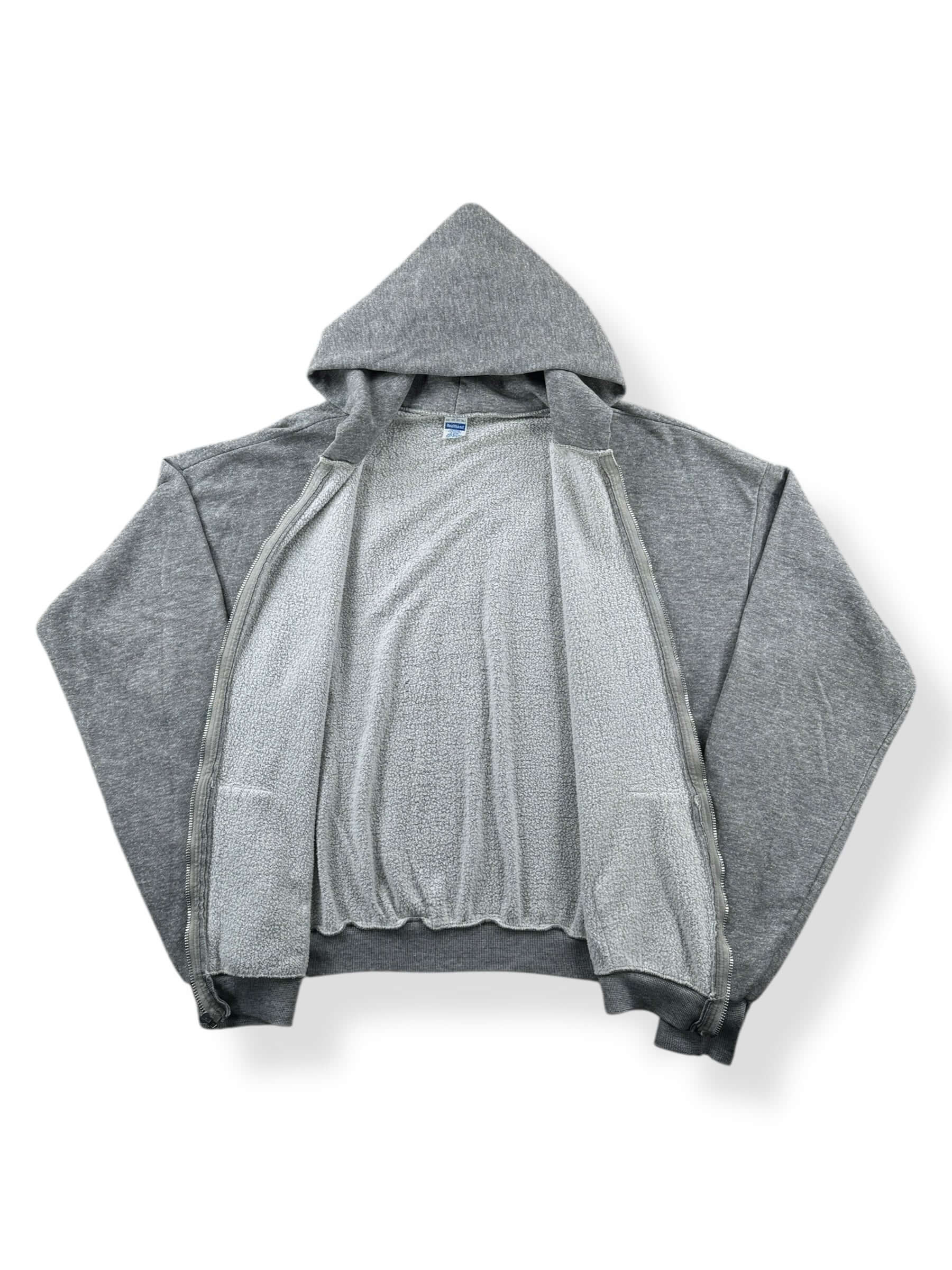 Inside of Vintage Boxy Oversized Healthknit Zip Up Hoodie SZ 3XL