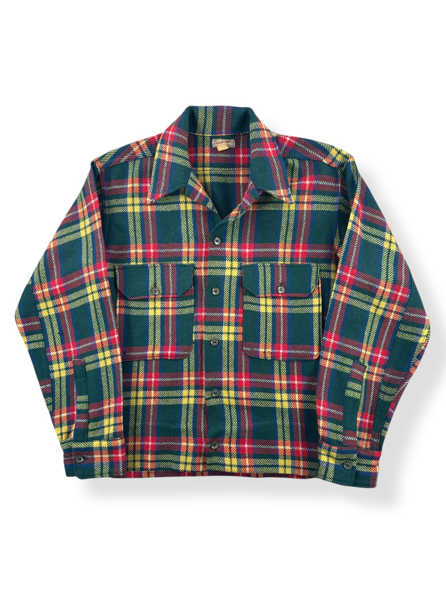 Front of Vintage Brockway Flannel SZ XL