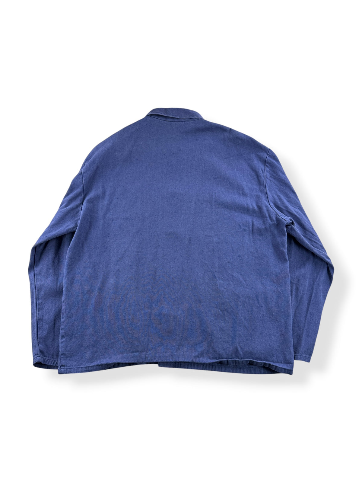 Back of Vintage French Chore Coat SZ XL