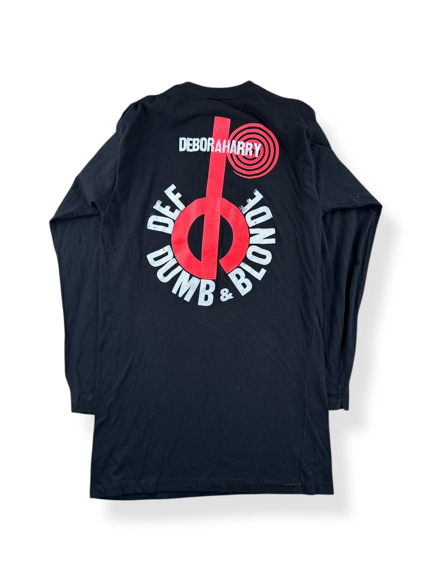 Back of Vintage Deborah Harry UK Tour '90 Tee SZ M