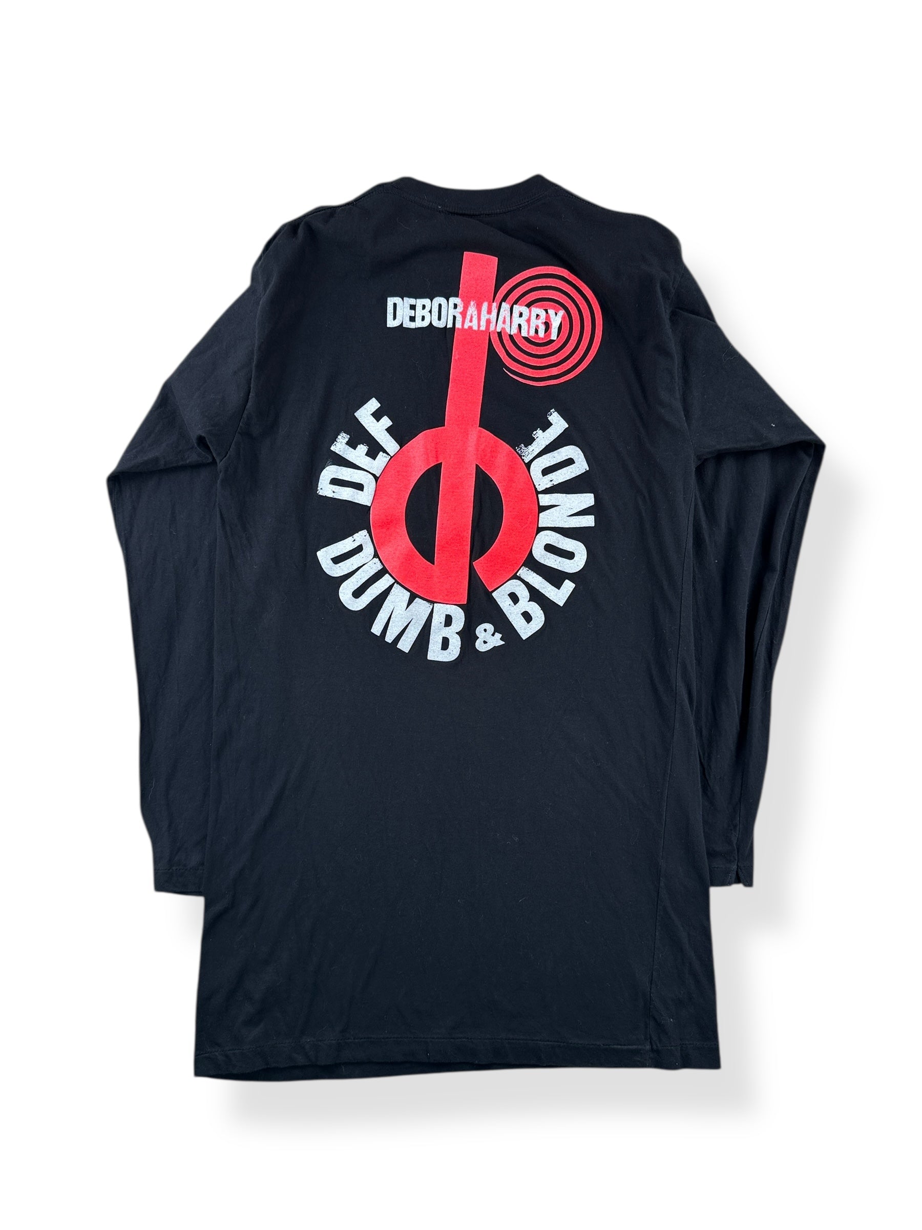 Back of Vintage Deborah Harry UK Tour '90 Tee SZ M