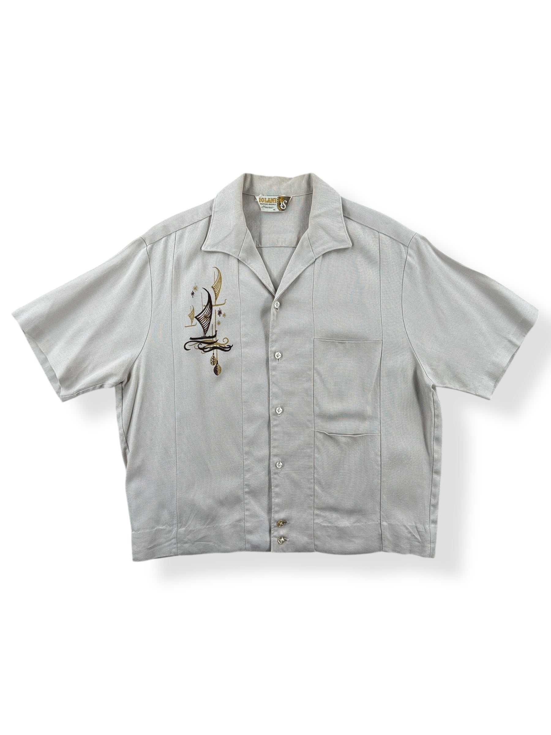 Front of Vintage Iolani Aloha Shirt SZ M
