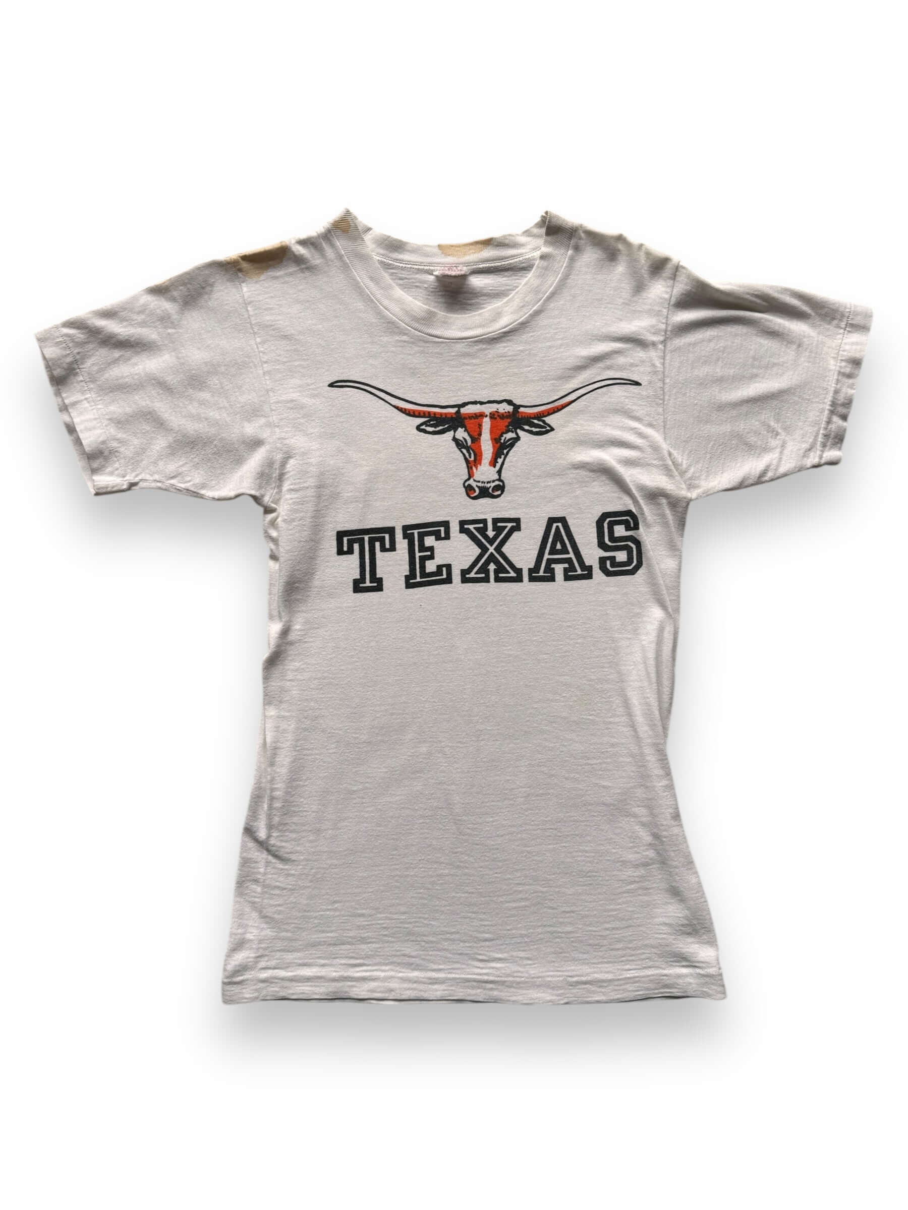 front of Vintage University of Texas Longhorns Tee SZ XS