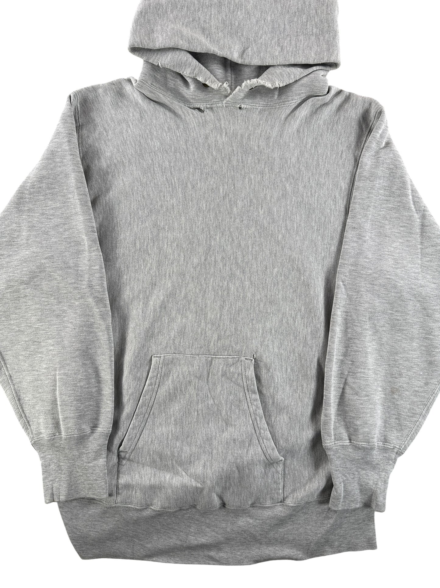 Front Close Up of Vintage Champion Reverse Weave Hoodie SZ XL (Fits L)