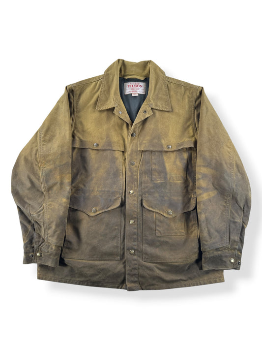 Front of Filson Lined Tin Cloth Cruiser SZ L