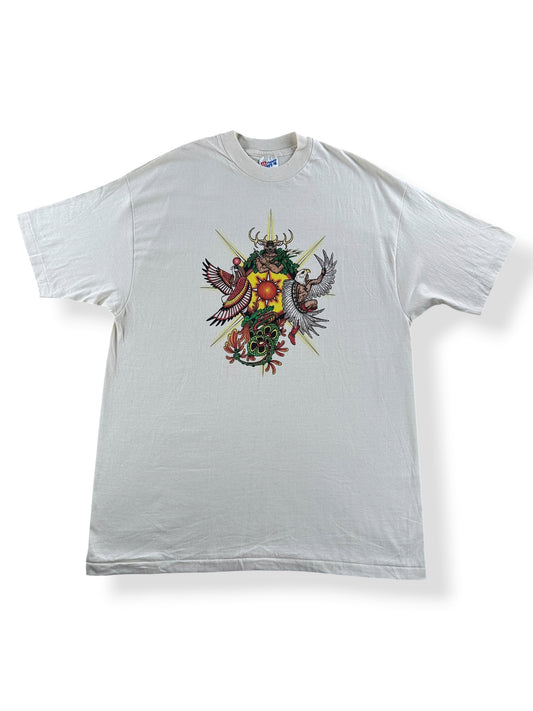 Front of Vintage Nature Art Tee SZ XL