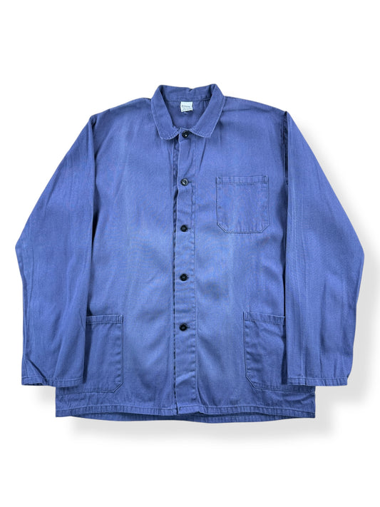 Front of Vintage French Chore Coat SZ L