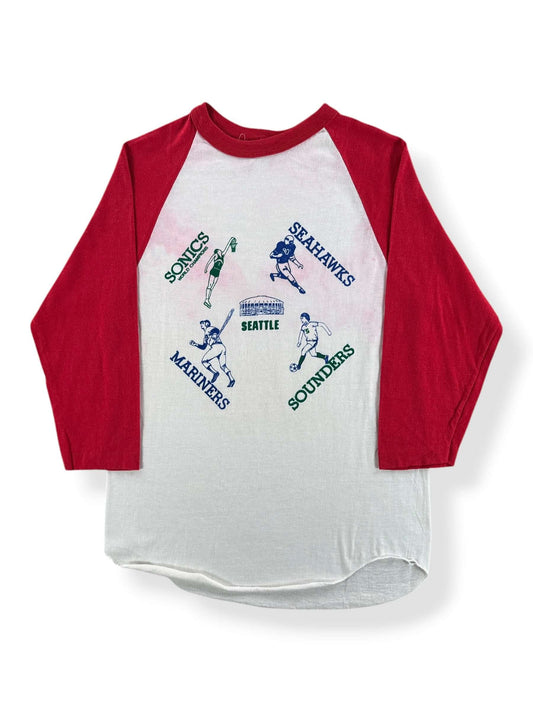 Front of Vintage Seattle Sports Teams Tee SZ XS/S (Youth L) - AS IS