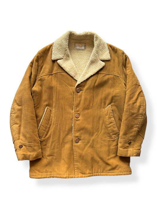 Front of Vintage Marquis by Pacific Trail Shearling Lined Jacket SZ 44