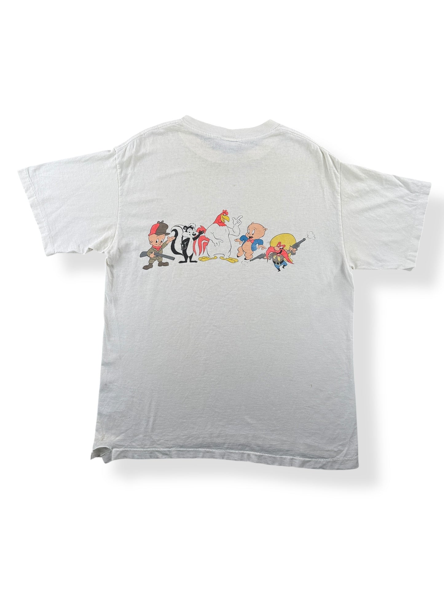 Back of Vintage Acme Studios Looney Tunes AOP Tee SZ L
