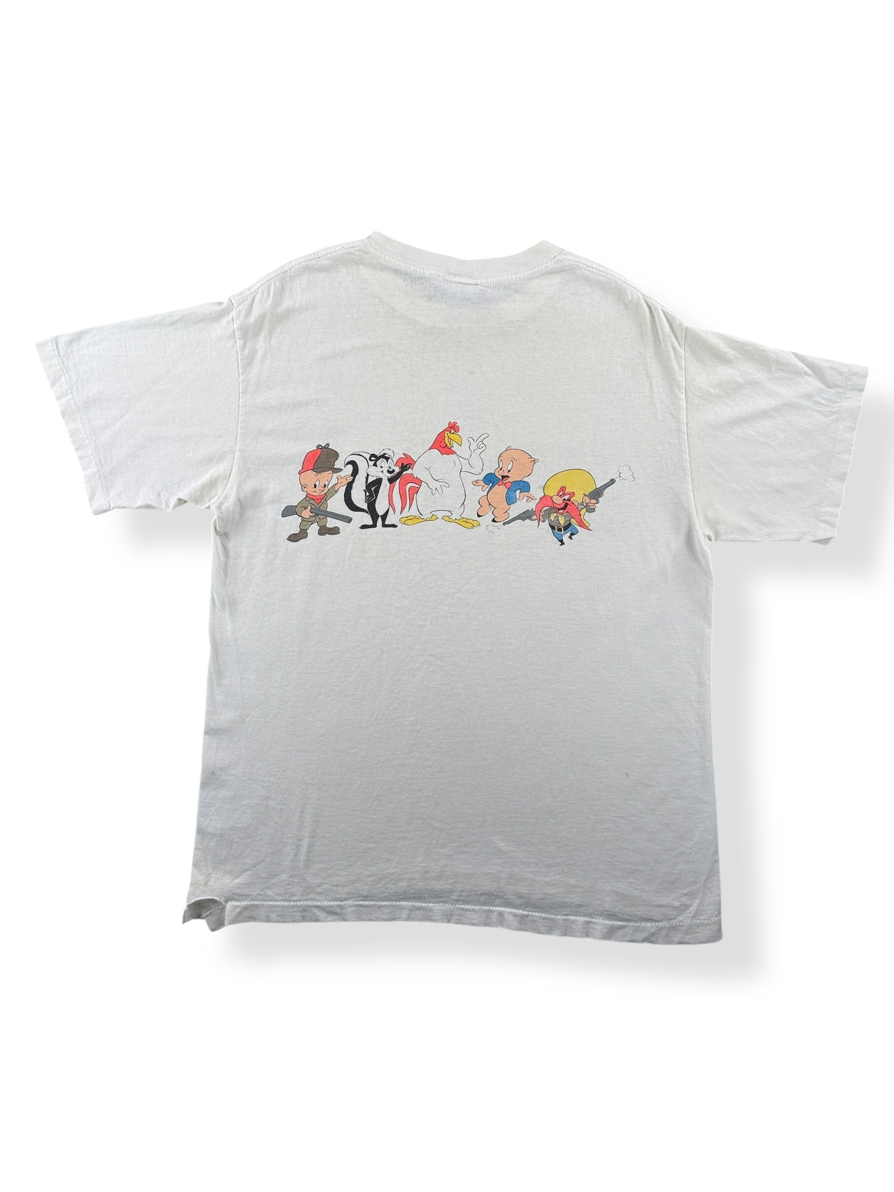Back of Vintage Acme Studios Looney Tunes AOP Tee SZ L