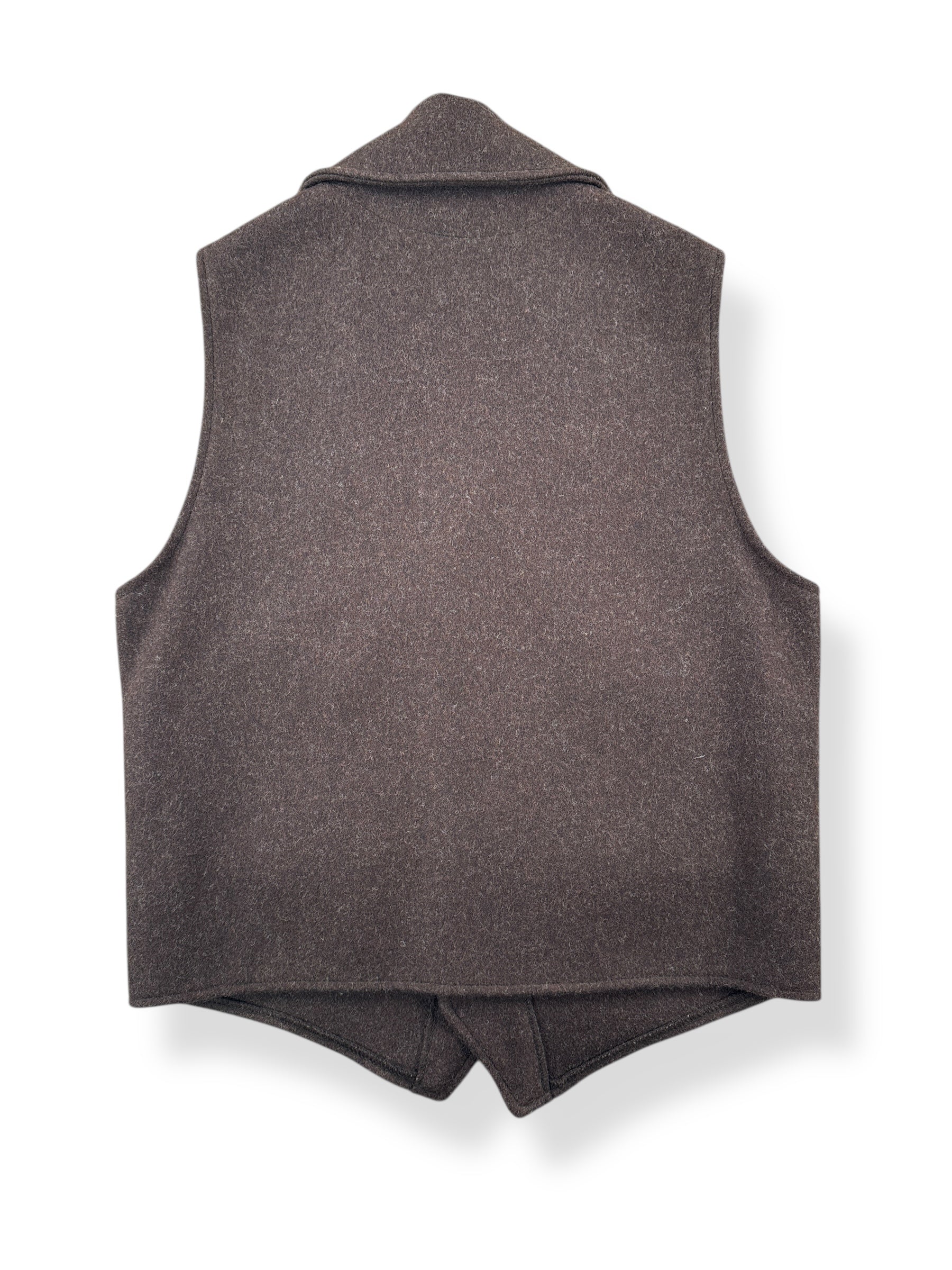 Back of Filson Mackinaw Western Vest SZ M