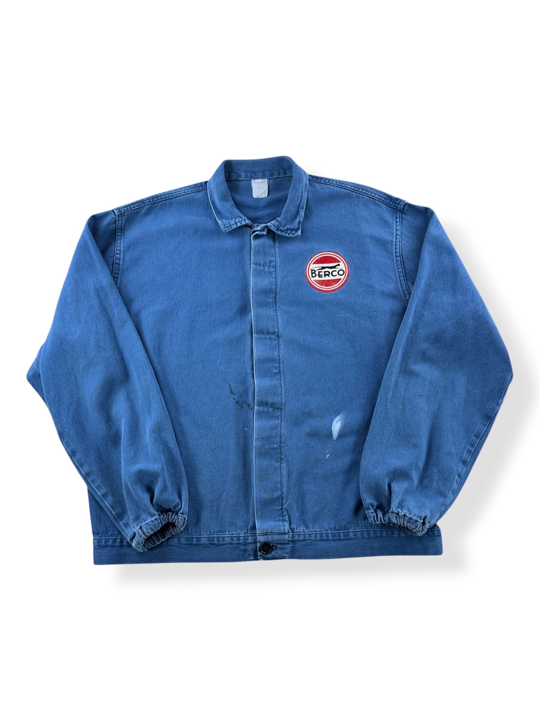 Front of Vintage Euro Berco Chore Coat SZ XL