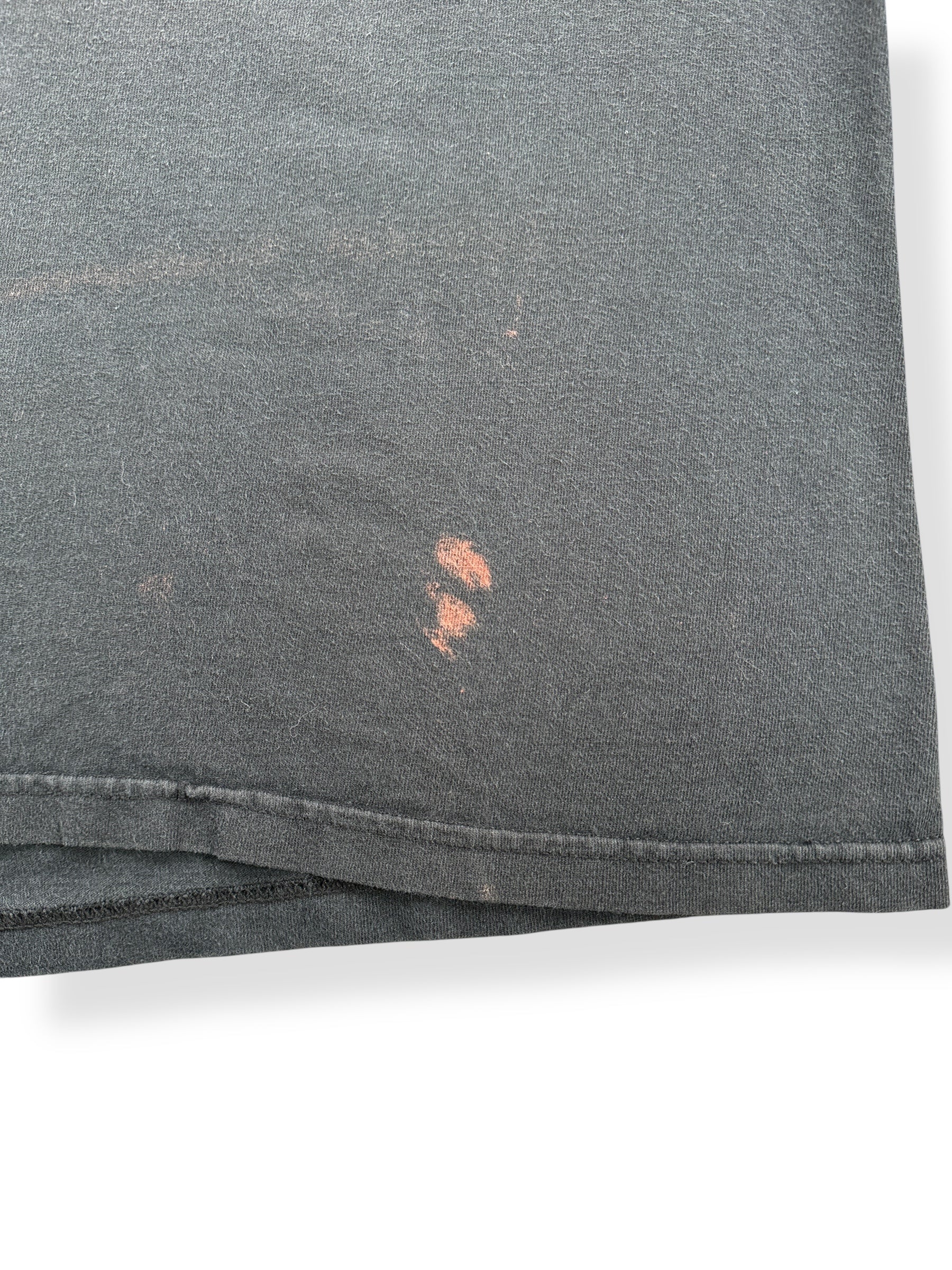 Stain on Vintage Tool Local Crew Tee SZ XL