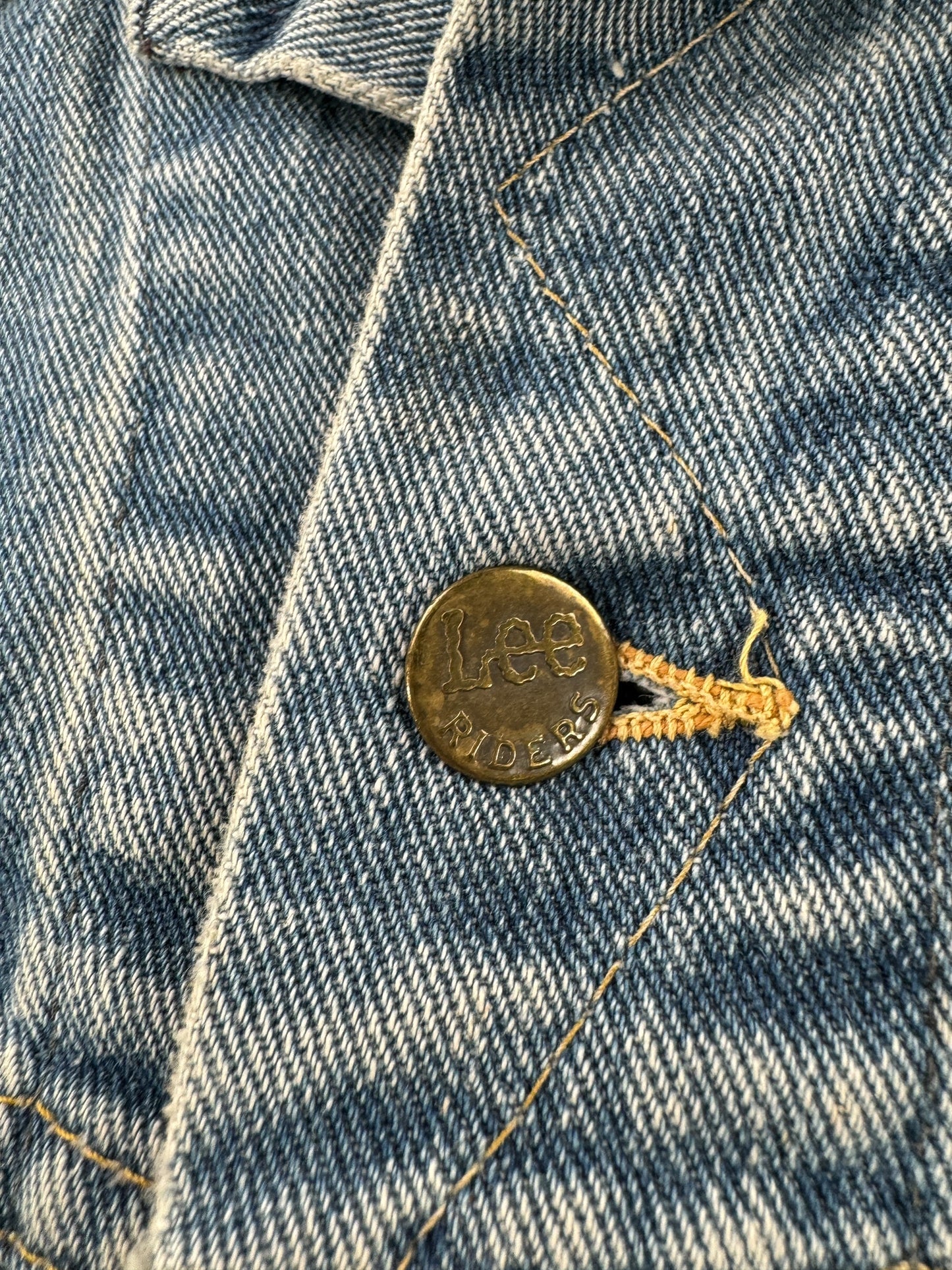 Tag on Vintage Lee Riders Denim Jacket SZ M