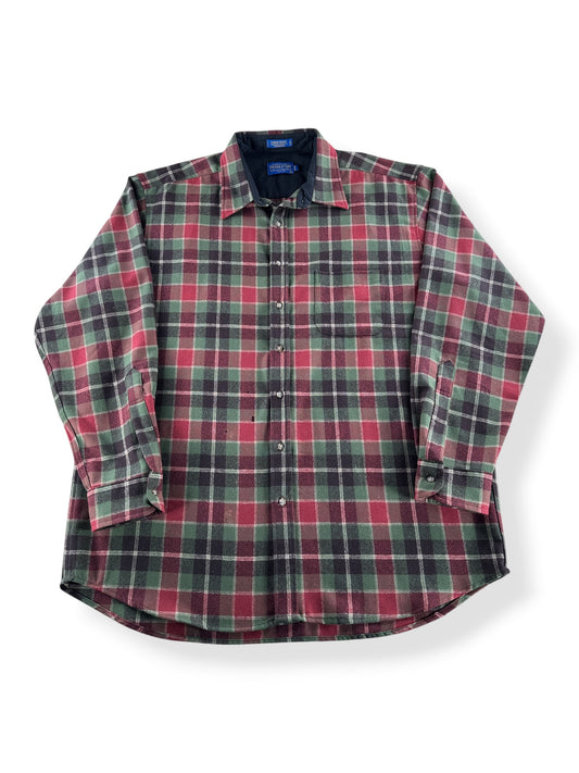Front of Pendleton Lodge Shirt SZ XXL Long