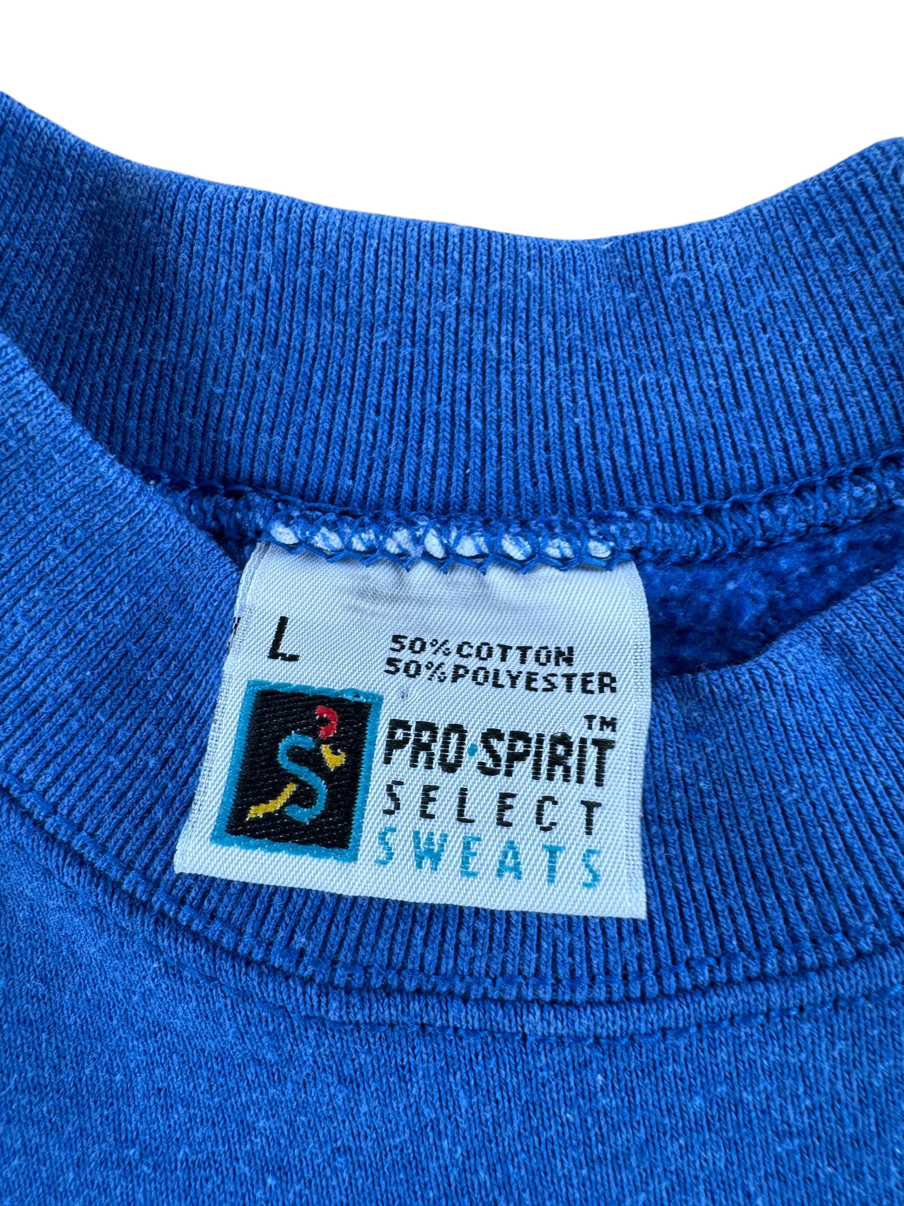 Tag on Vintage Pro Spirit HOPE Crewneck SZ L