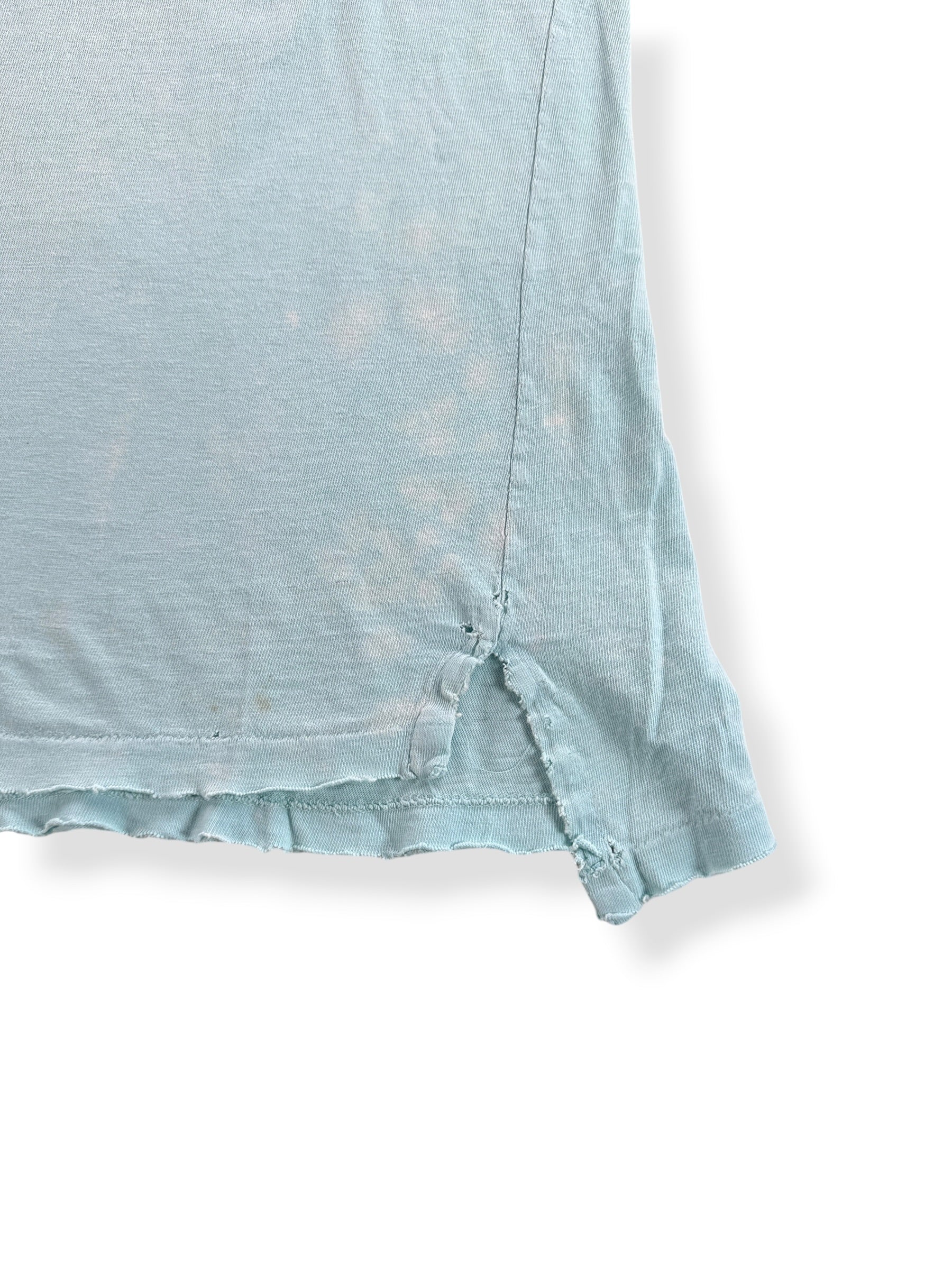Hem on Vintage Faded and Thrashed Cat Tee SZ XXL