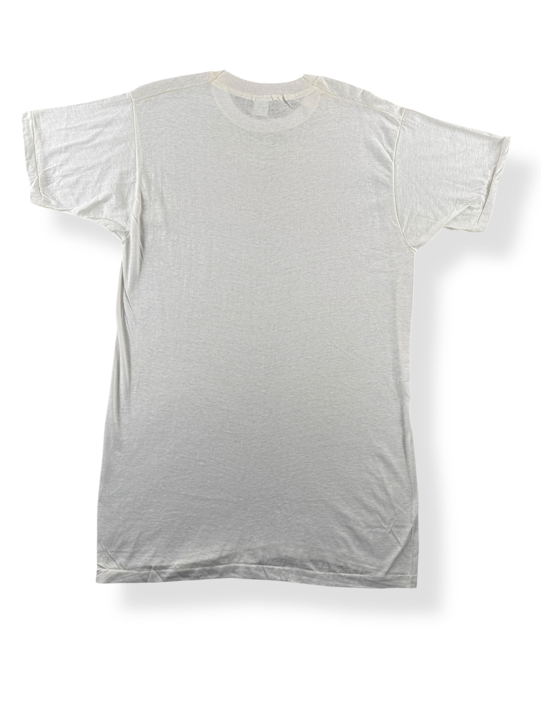 Back of Vintage FOTL Blank White Tee SZ XL (Fits M)