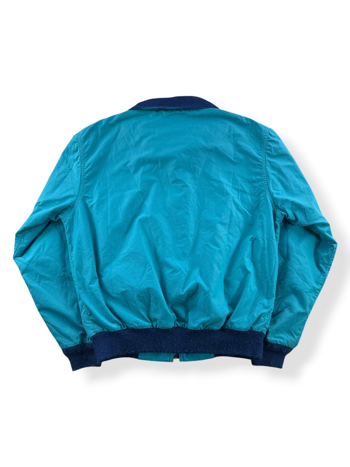 Back of Vintage LL Bean Ladies Fleece Lined Jacket SZ M