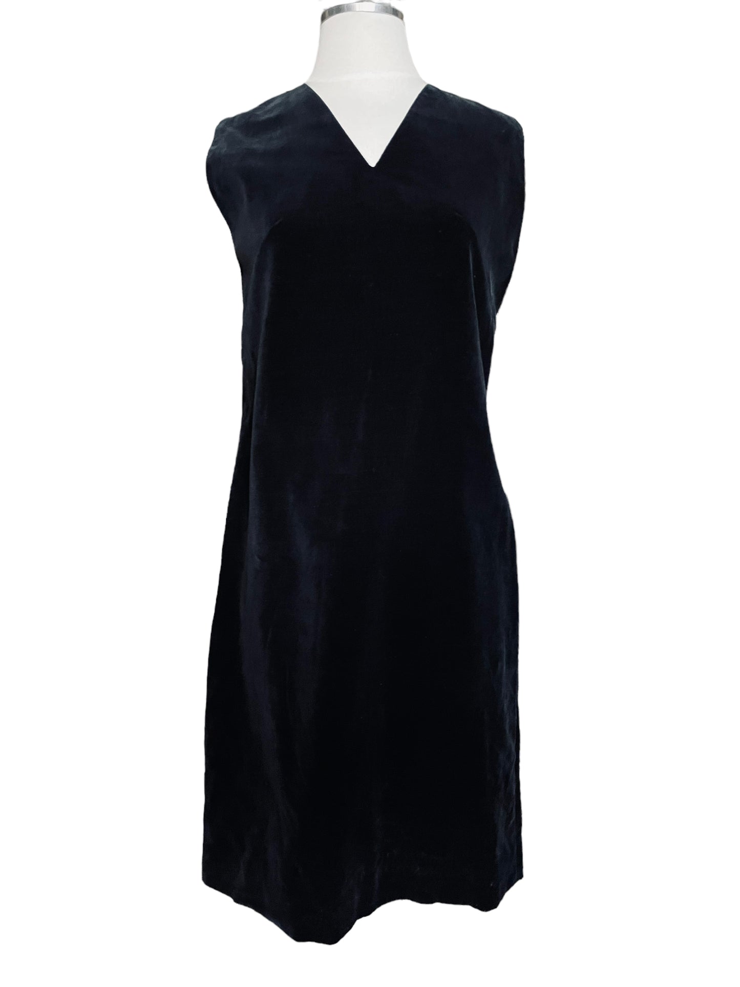 Vintage 1950s Donnkenney Black Velvet Dress|  Barn Owl Vintage | Seattle Vintage Dresses