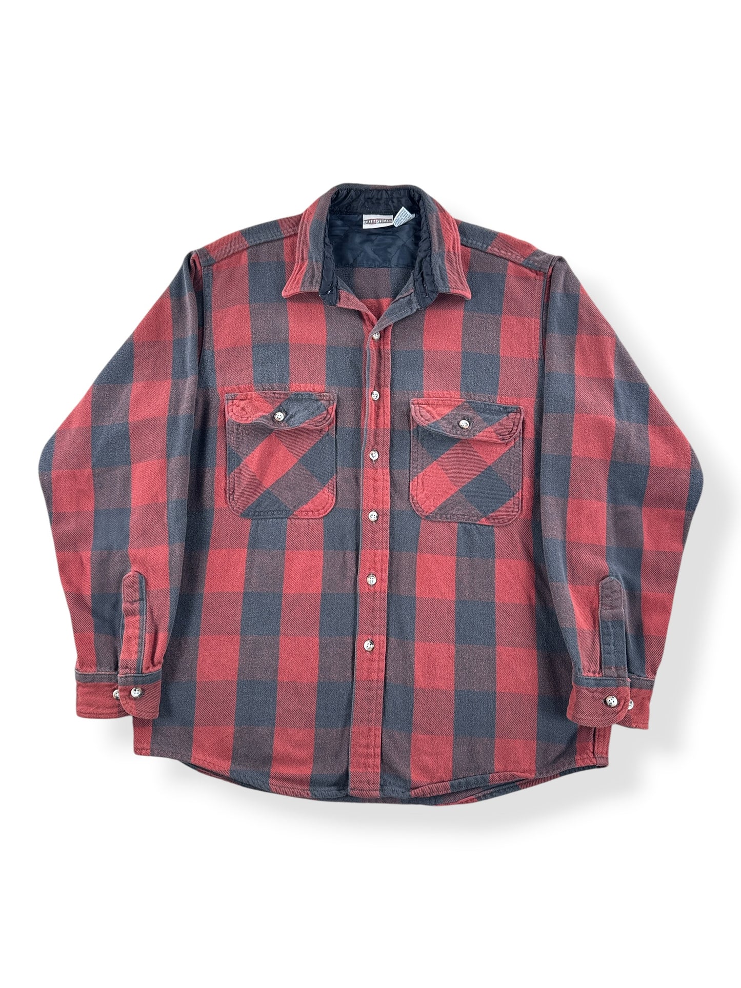 Front of Vintage 80’s Field & Stream Cotton Flannel SZ L